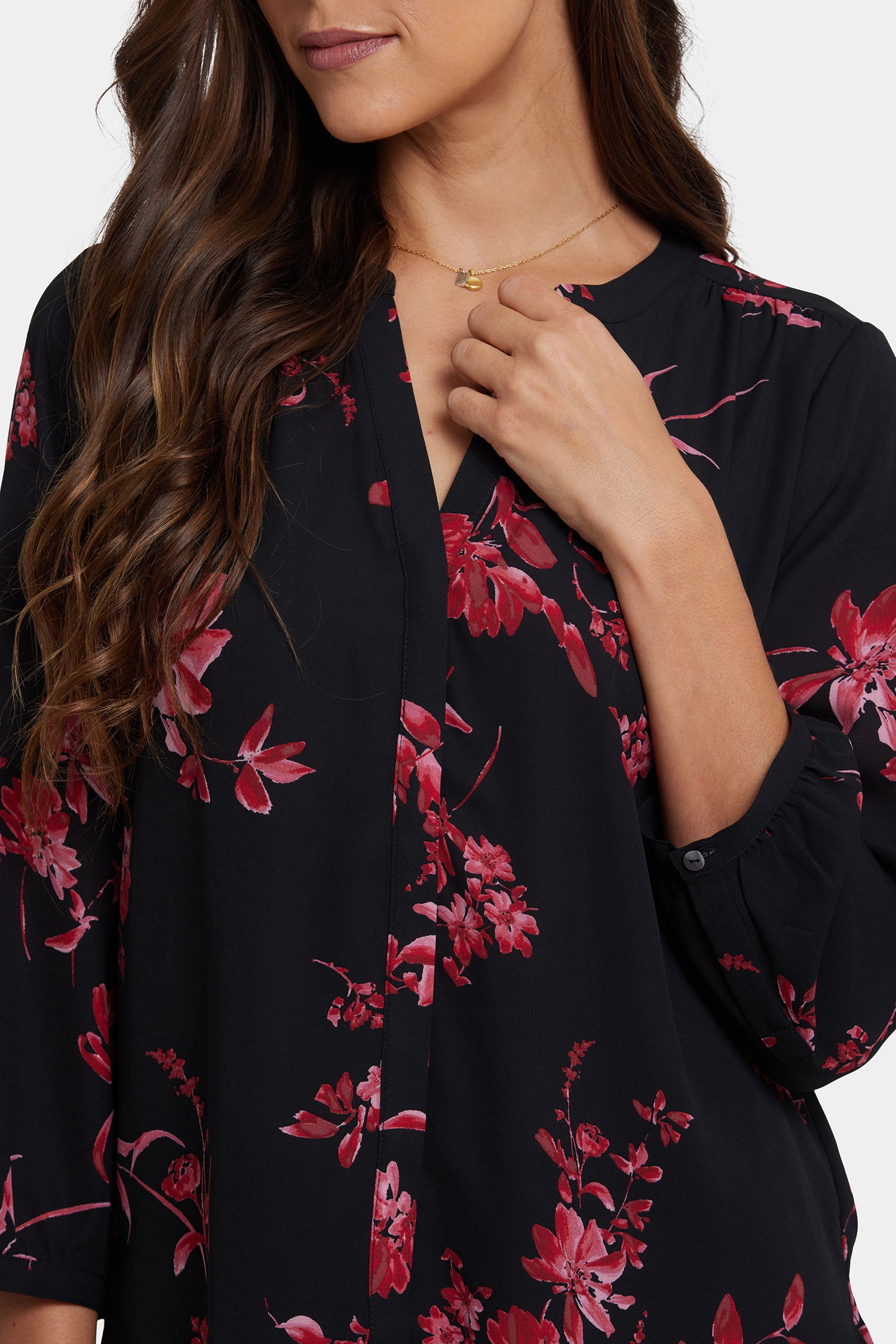 NYDJ Pintuck Blouse  - Vivienne