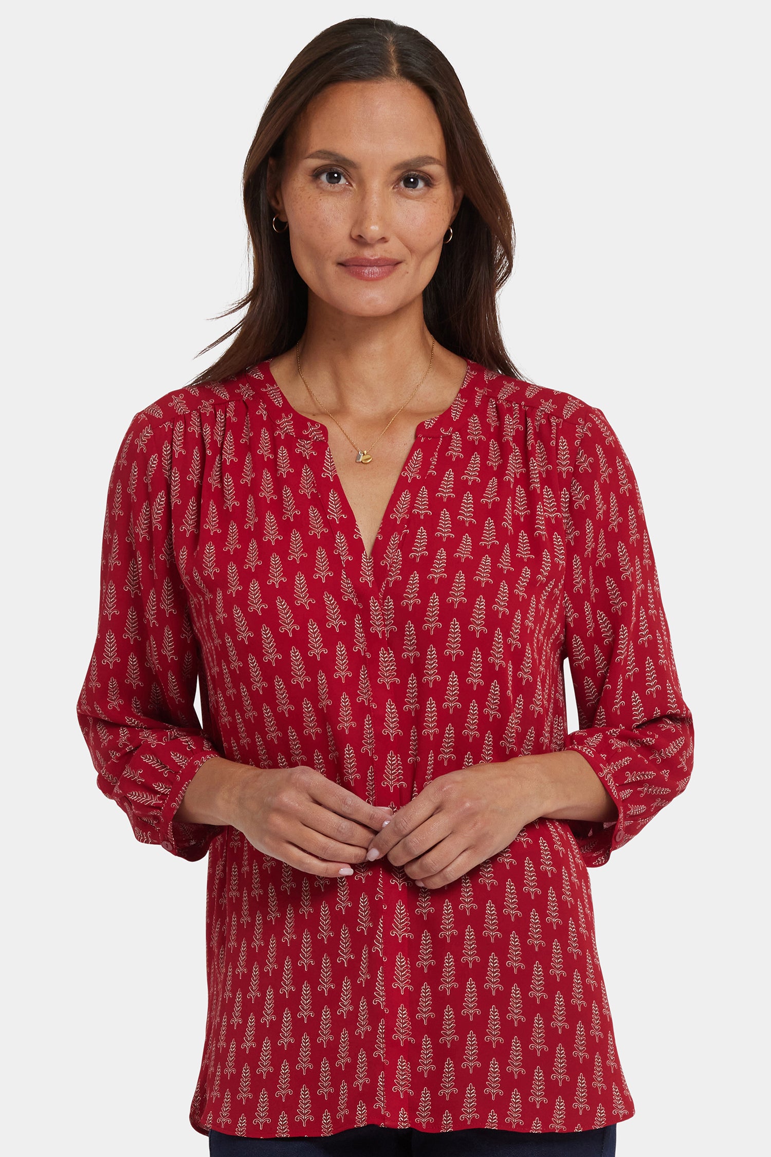 NYDJ Pintuck Blouse  - Jacqueline