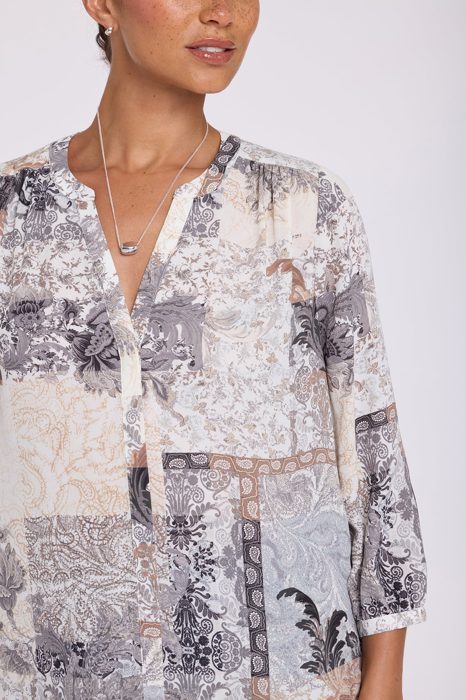 NYDJ Pintuck Blouse  - Saint-Yon