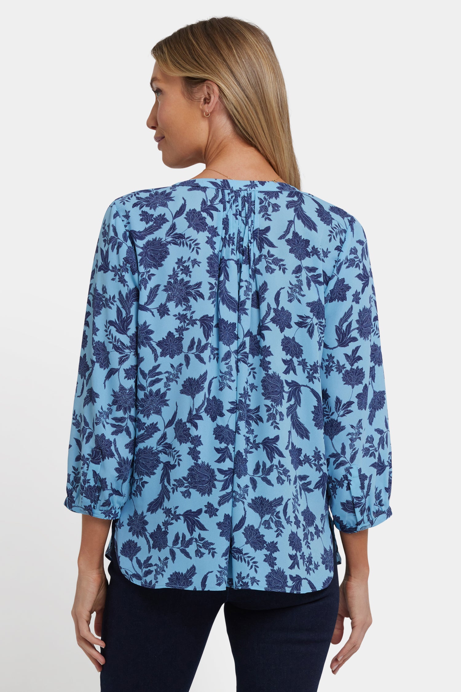NYDJ Pintuck Blouse  - Villebon