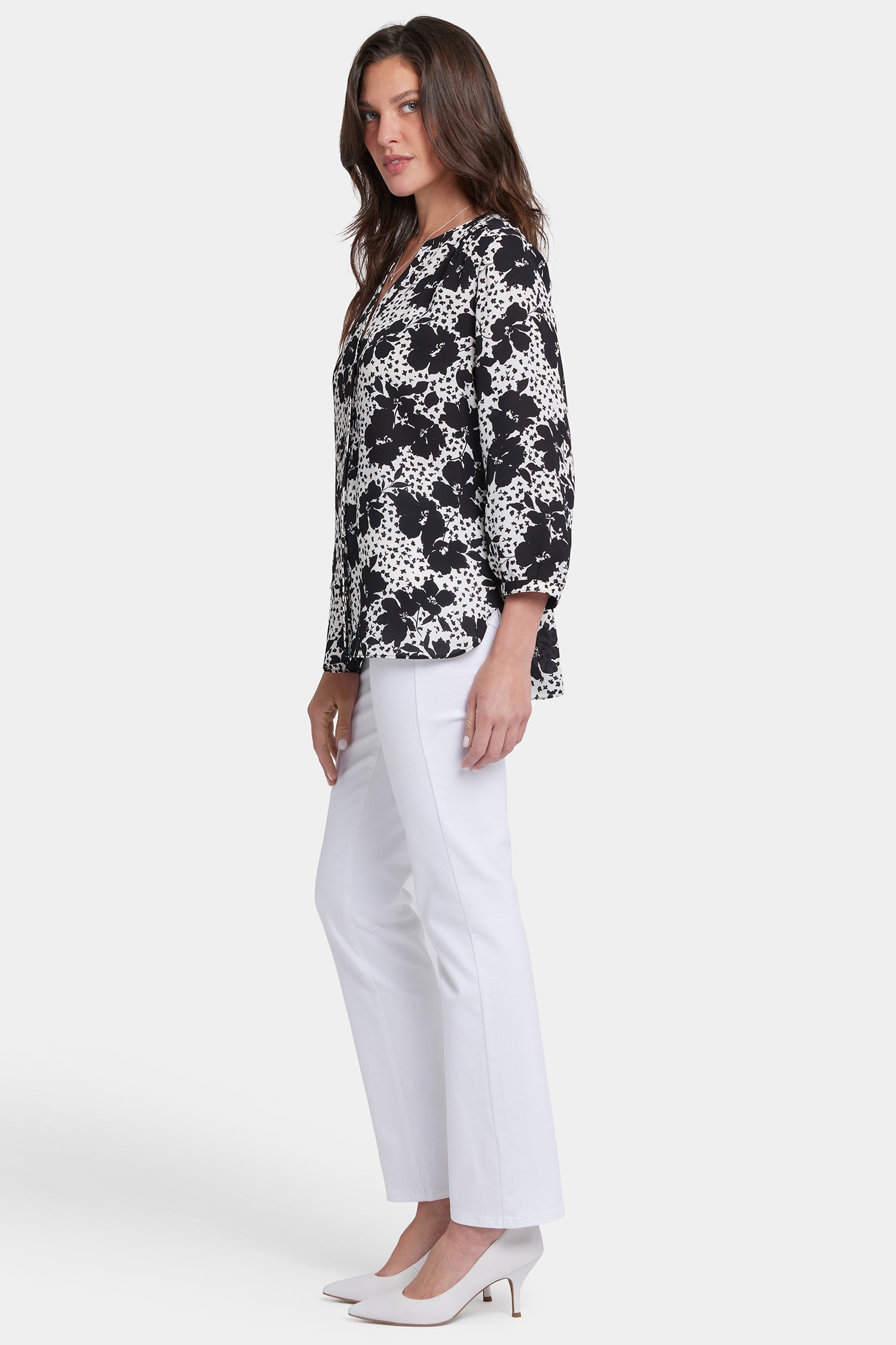 NYDJ Pintuck Blouse  - Lauroeta