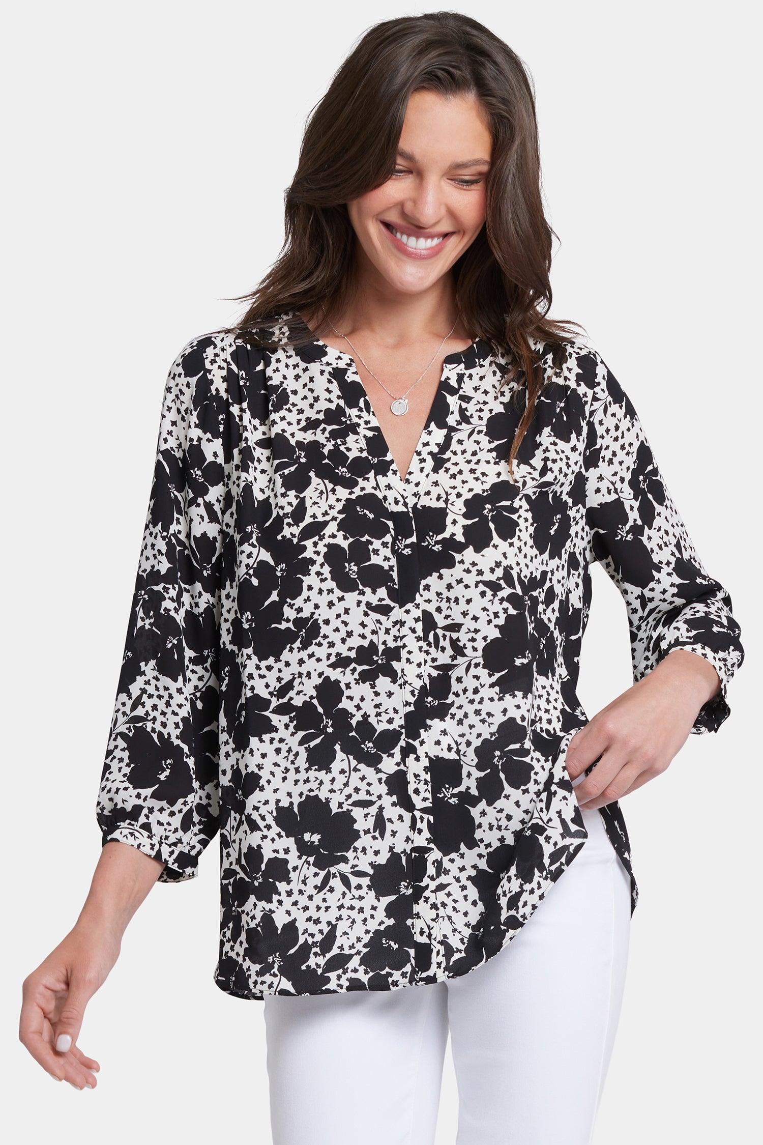 NYDJ Pintuck Blouse  - Lauroeta