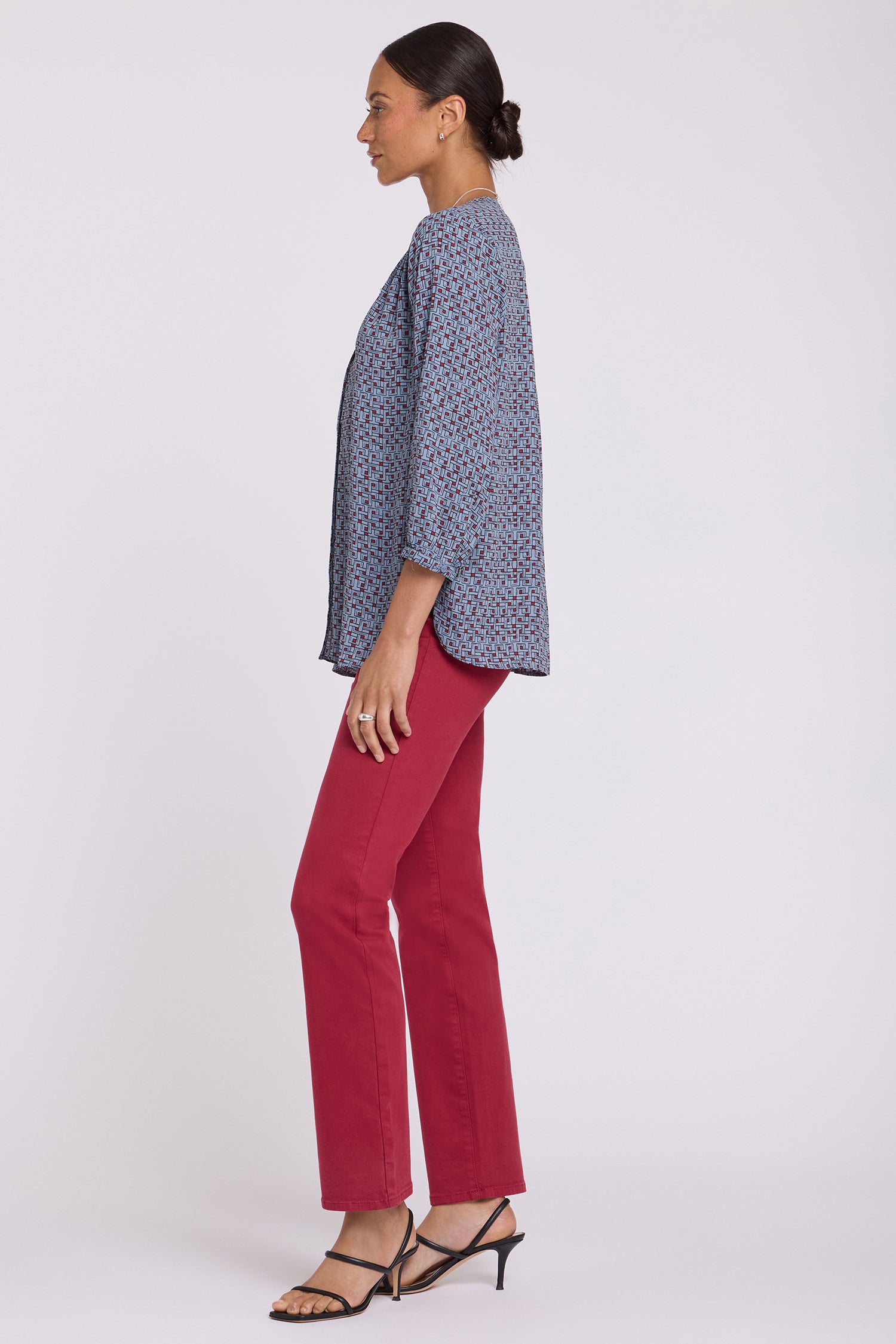 NYDJ Pintuck Blouse  - Gillian Geo