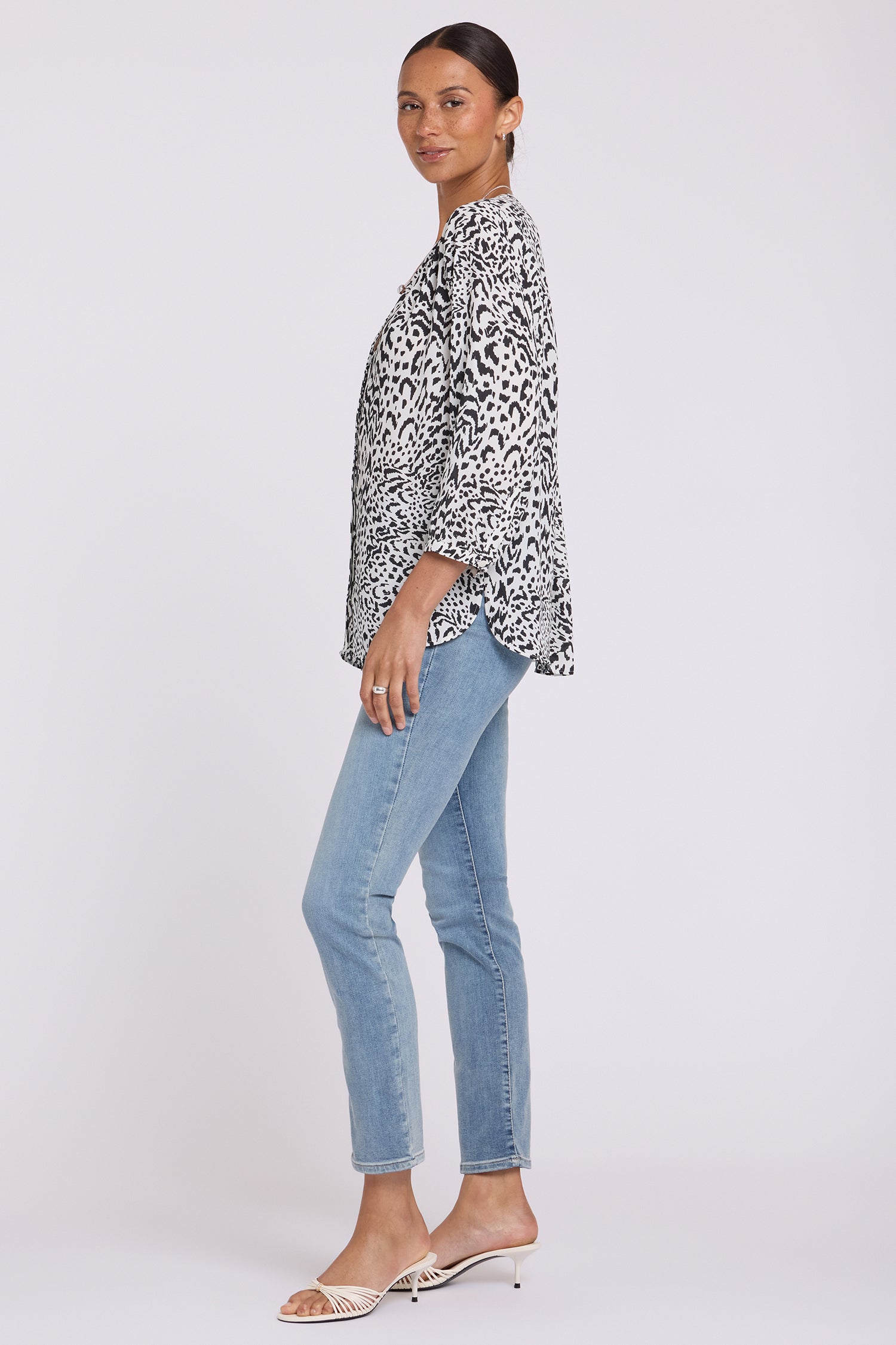 NYDJ Pintuck Blouse  - Caitlyn