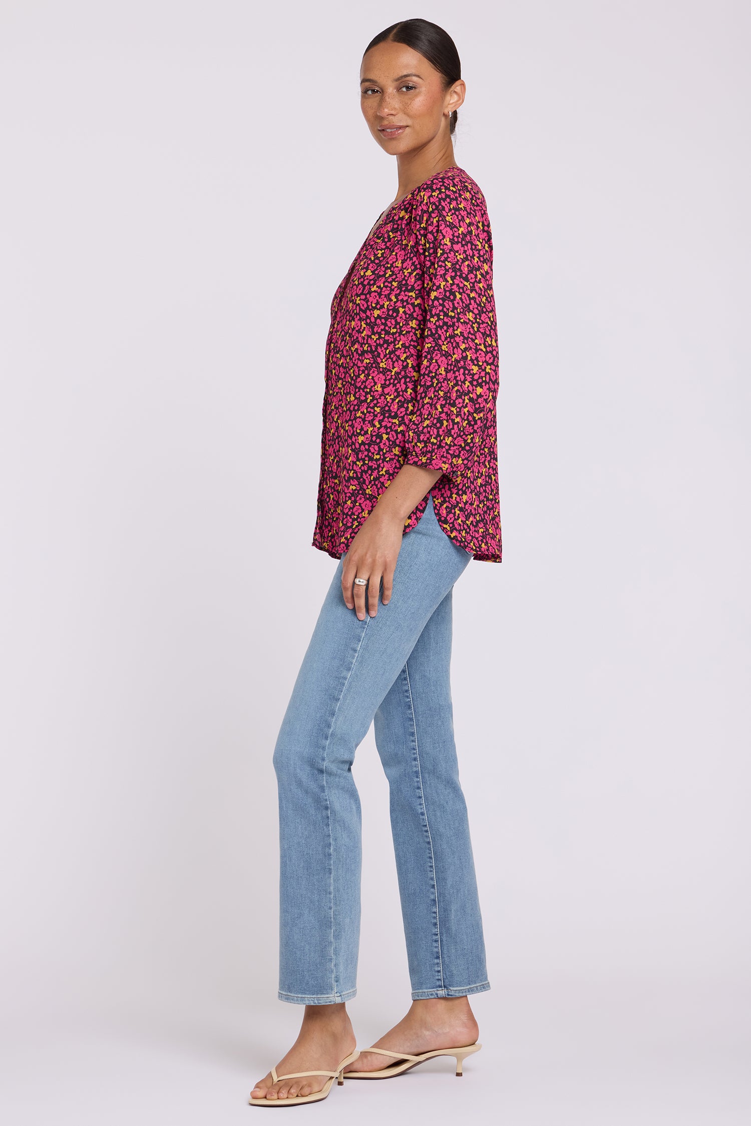 NYDJ Pintuck Blouse  - Evangeline