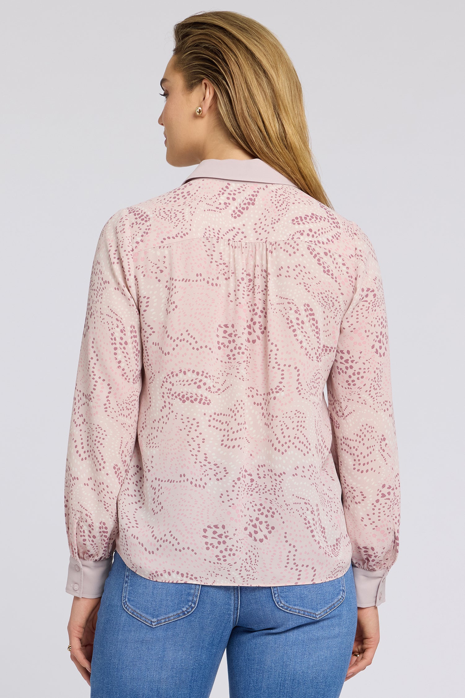 NYDJ Taylor Blouse  - Rock Flower Combo