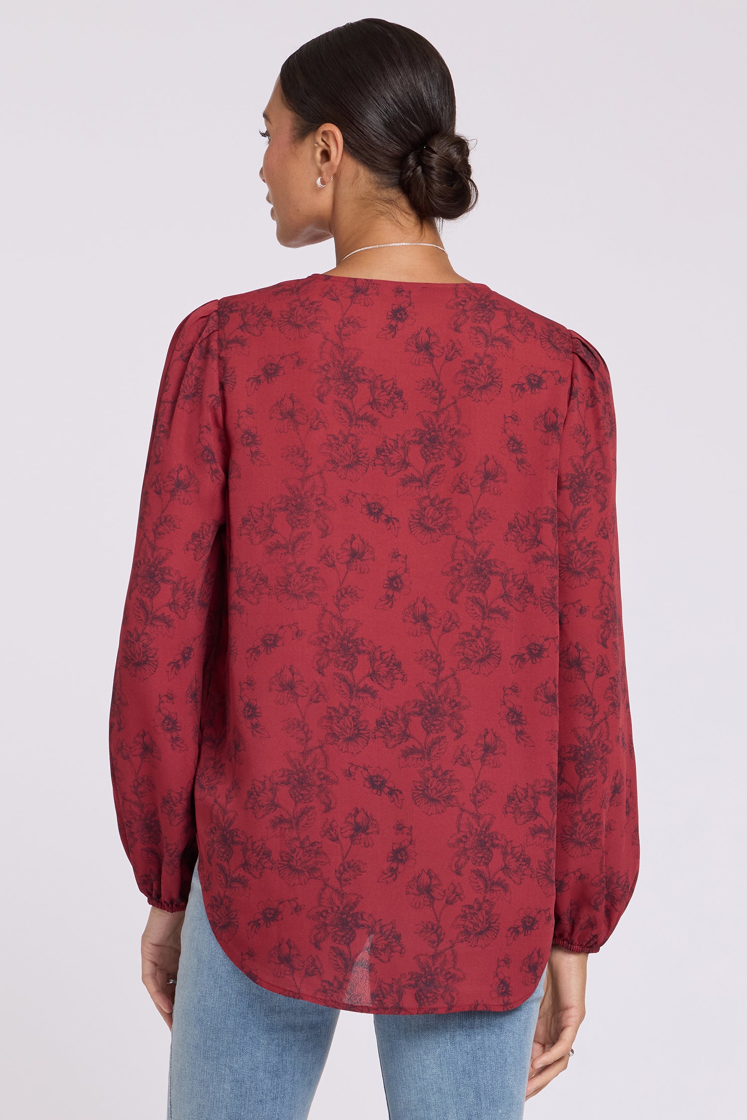 NYDJ Elsie Blouse  - Flora Botanica