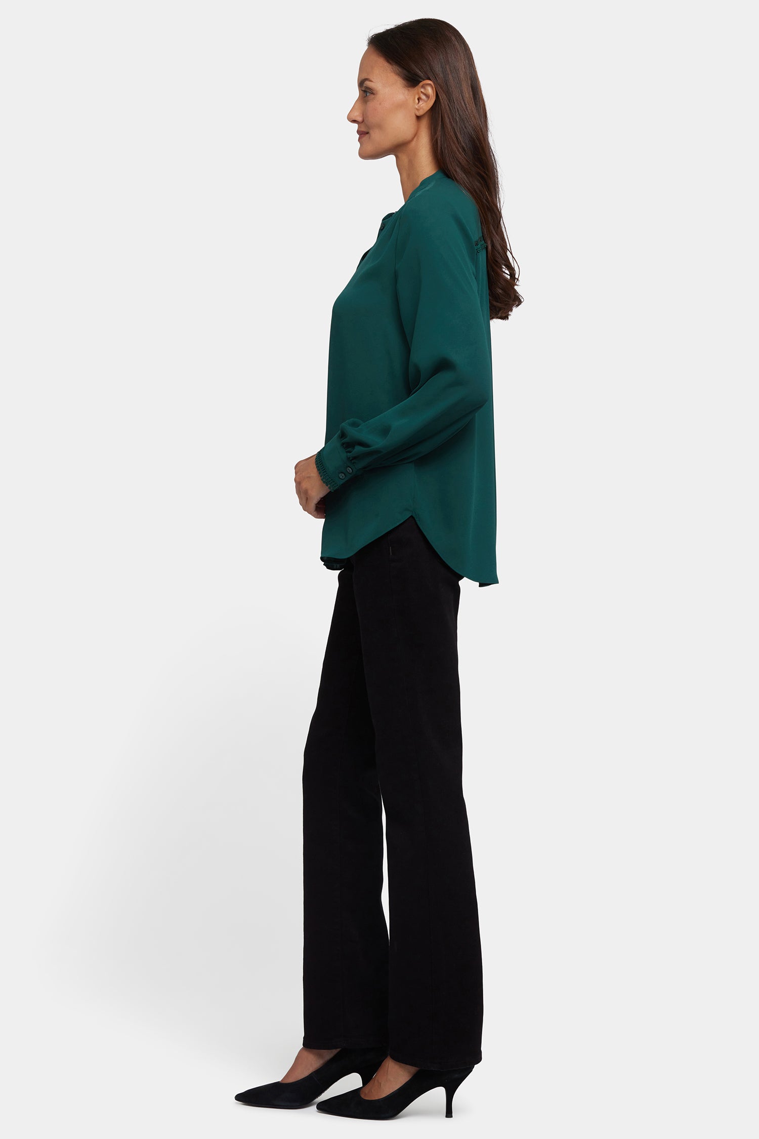 NYDJ Janie Blouse  - Pine Forest