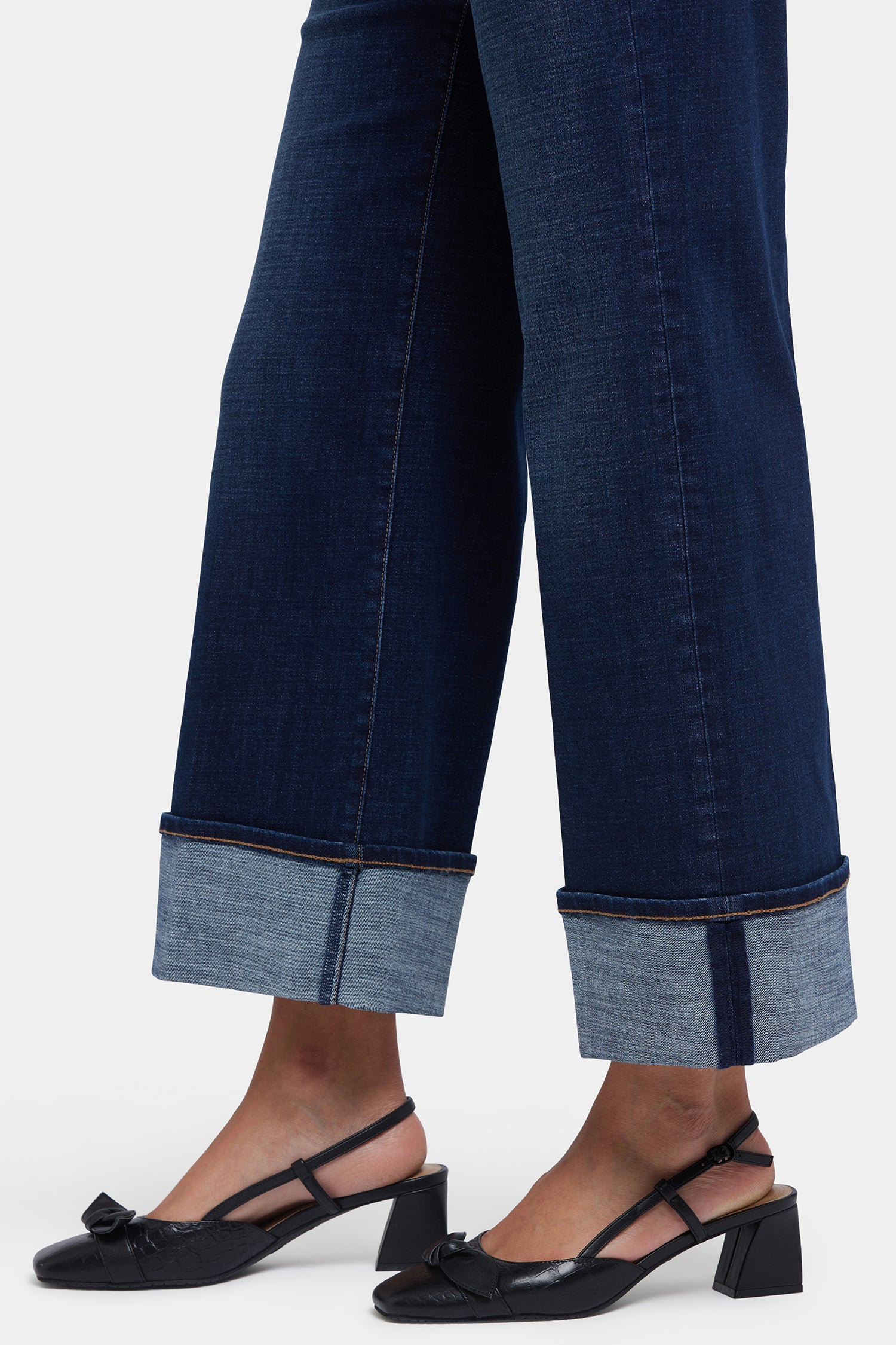 NYDJ Teresa Wide Leg Jeans  With High Rise, 28