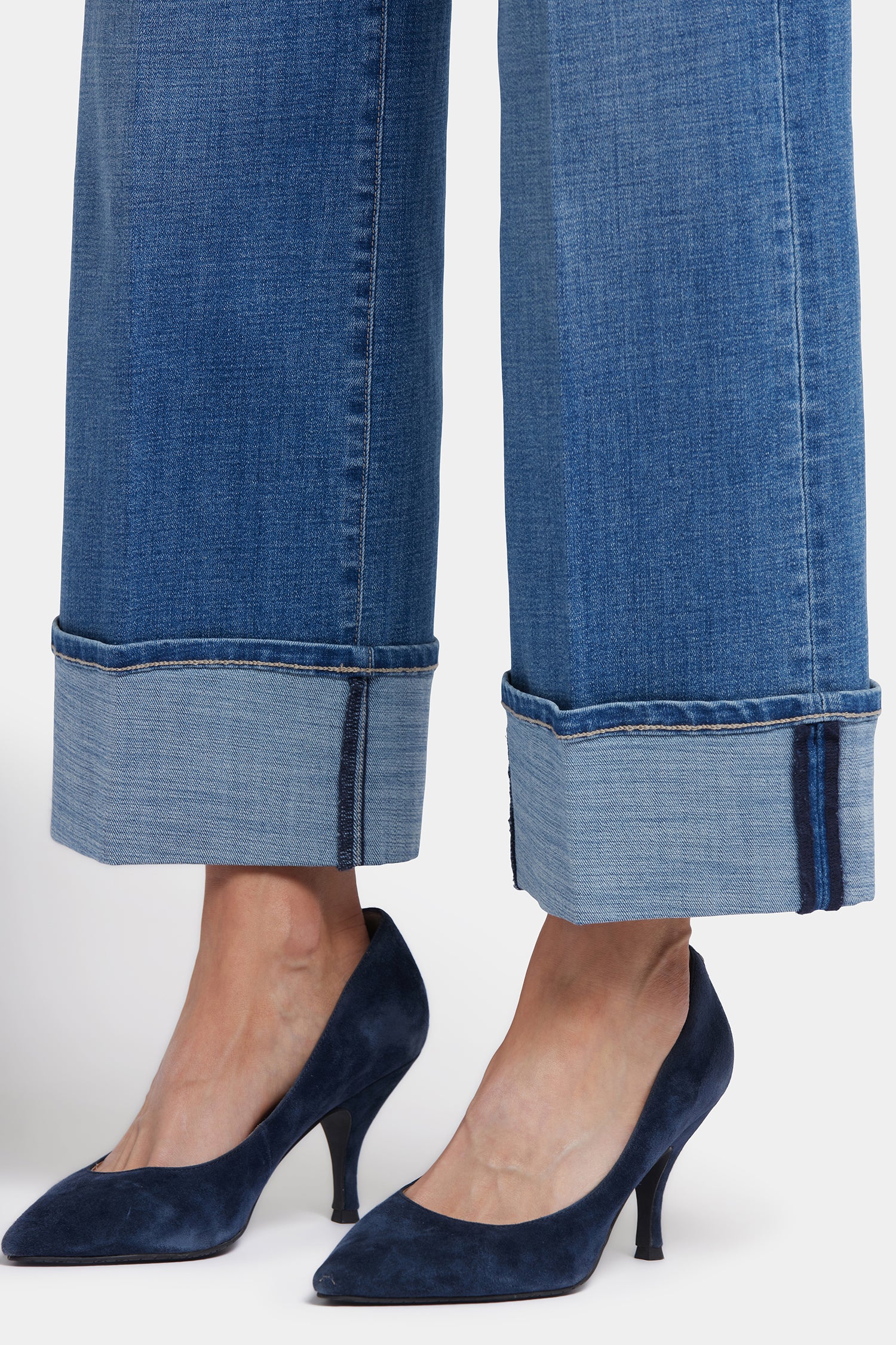 NYDJ Teresa Wide Leg Jeans  With High Rise, 28
