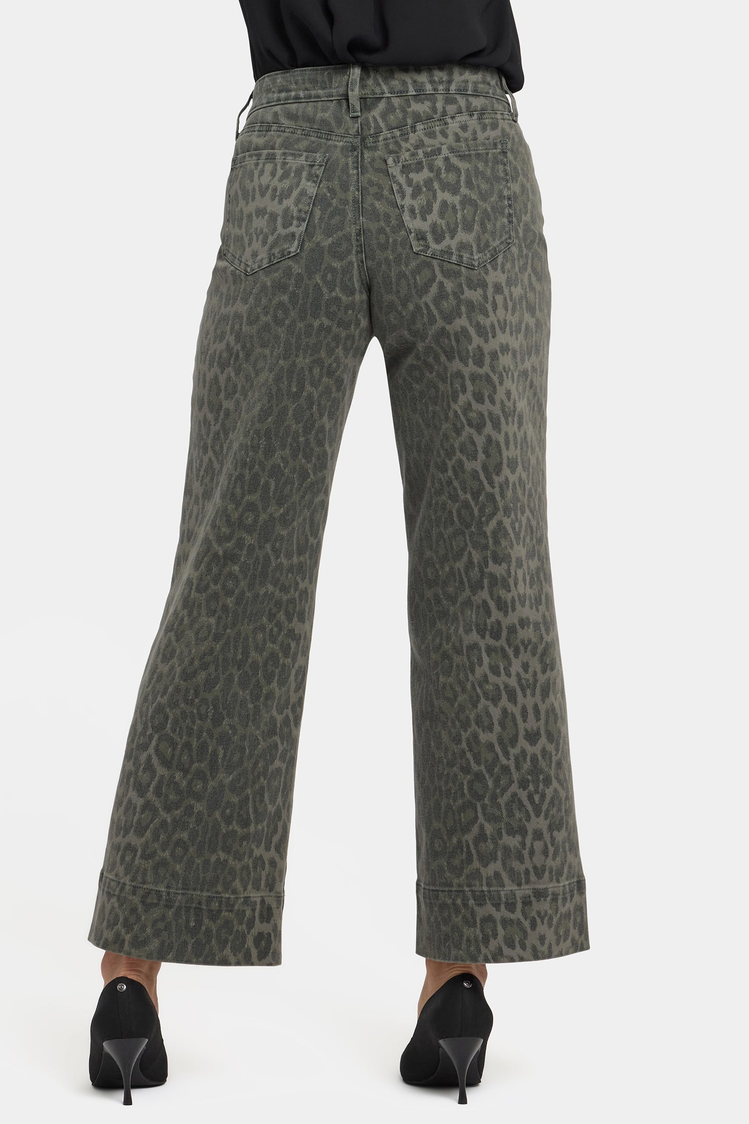 NYDJ Teresa Wide Leg Ankle Jeans With 3