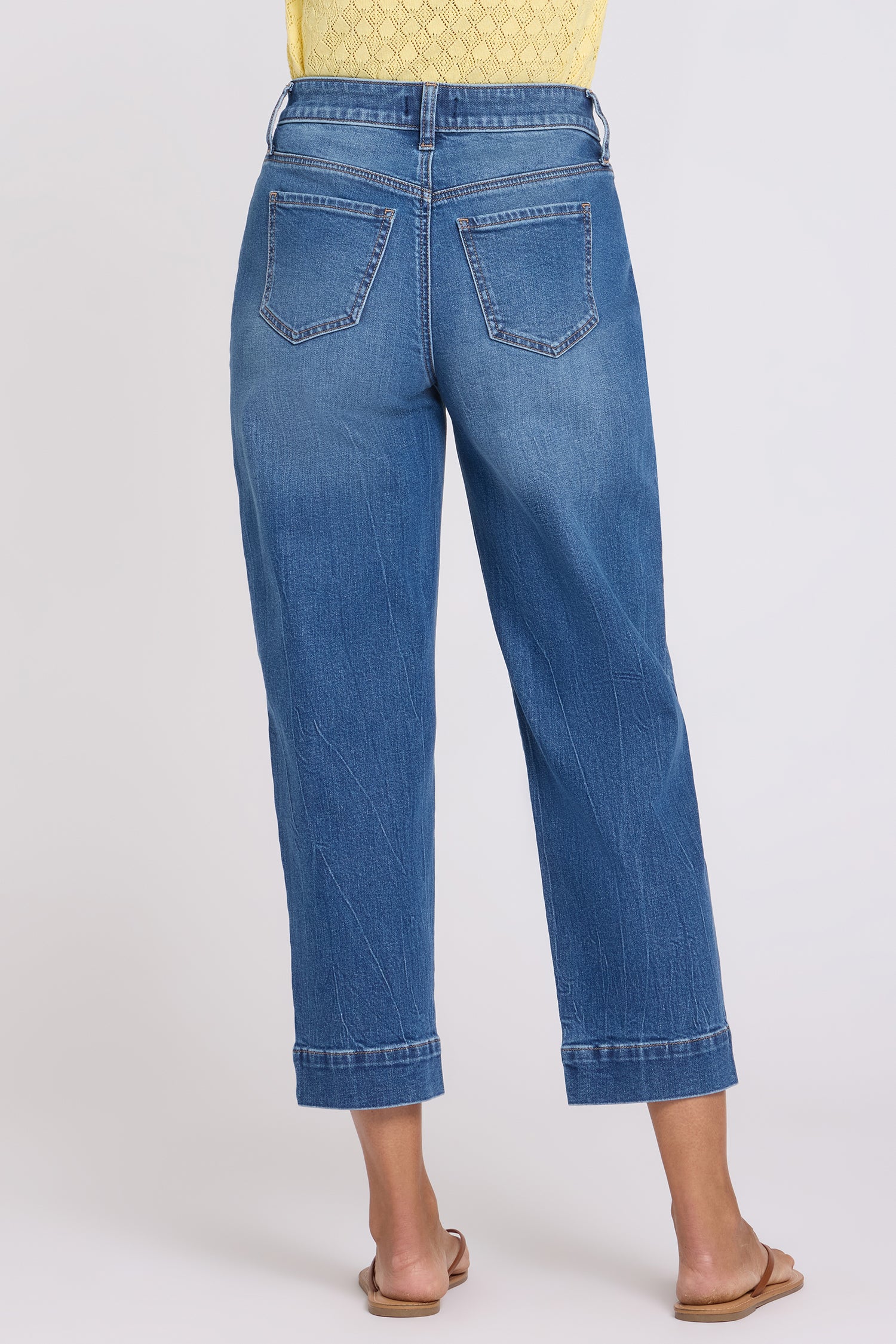 NYDJ Carrot Ankle Jeans With High Rise - Wild River
