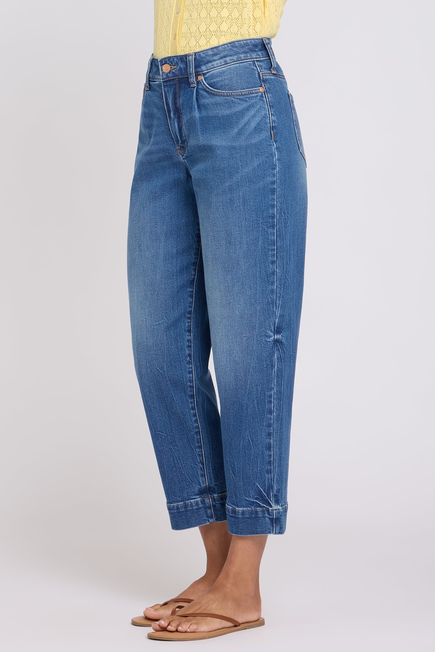 NYDJ Carrot Ankle Jeans With High Rise - Wild River