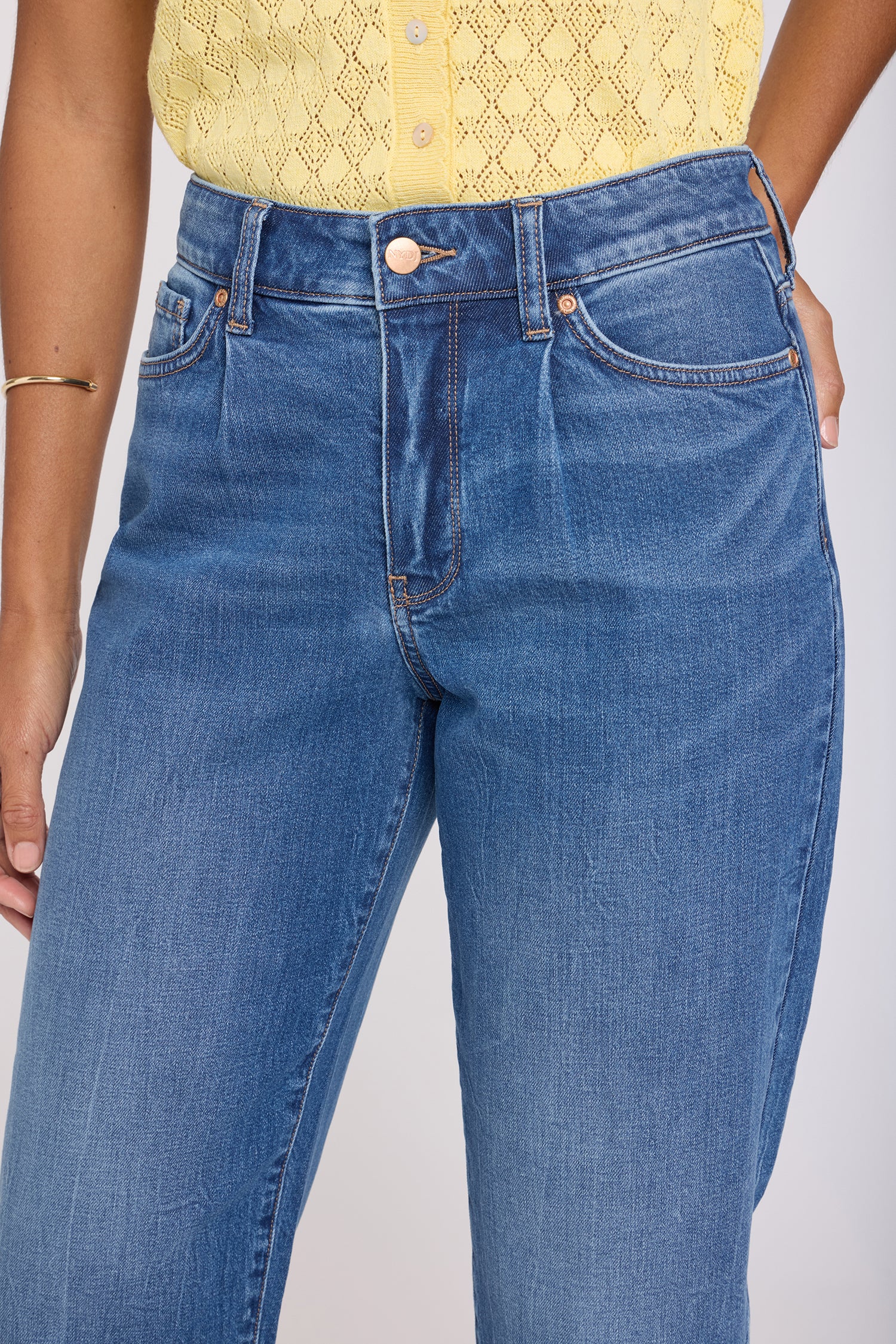 NYDJ Carrot Ankle Jeans With High Rise - Wild River
