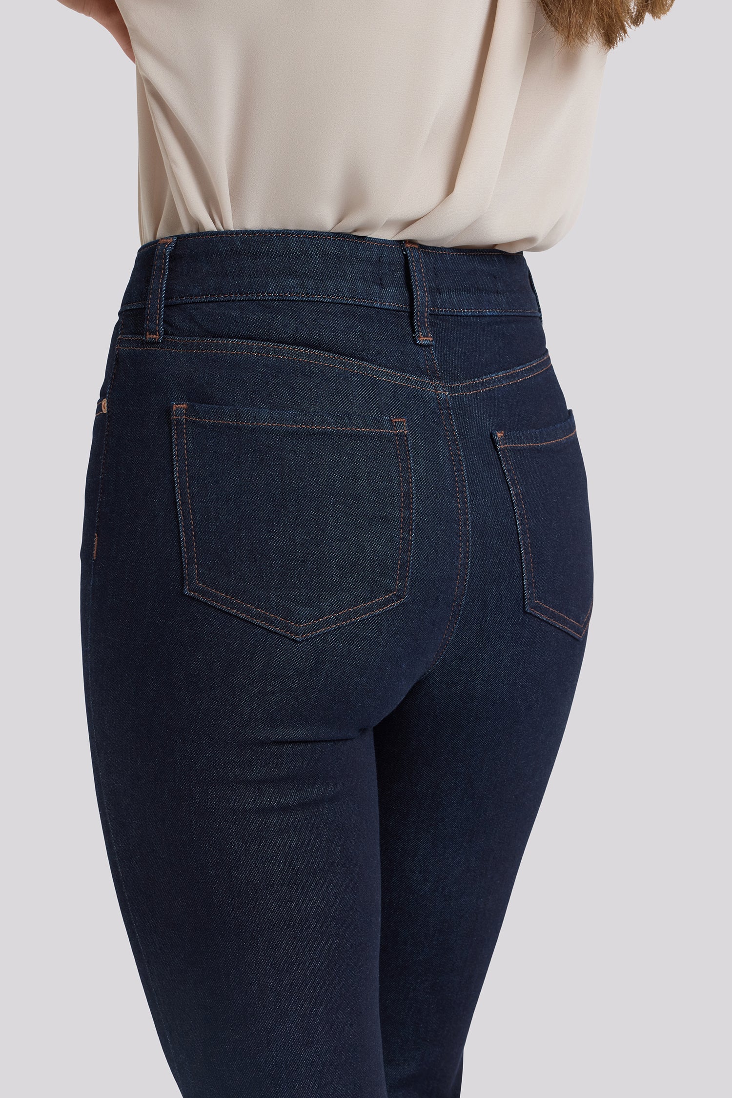 NYDJ Monica Kick Flare Crop Jeans With High Rise - Magical