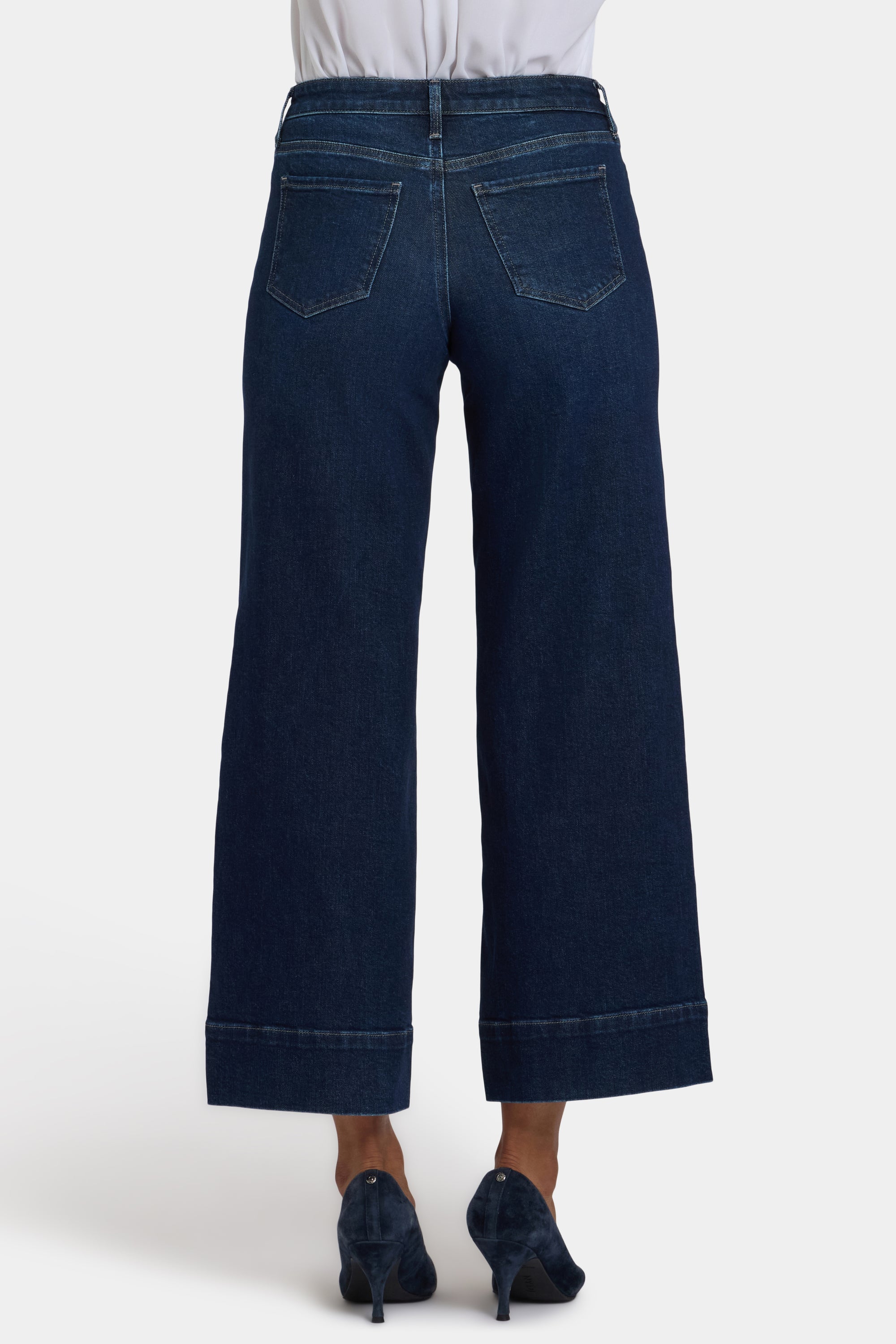 NYDJ Teresa Wide Leg Ankle Jeans With 3