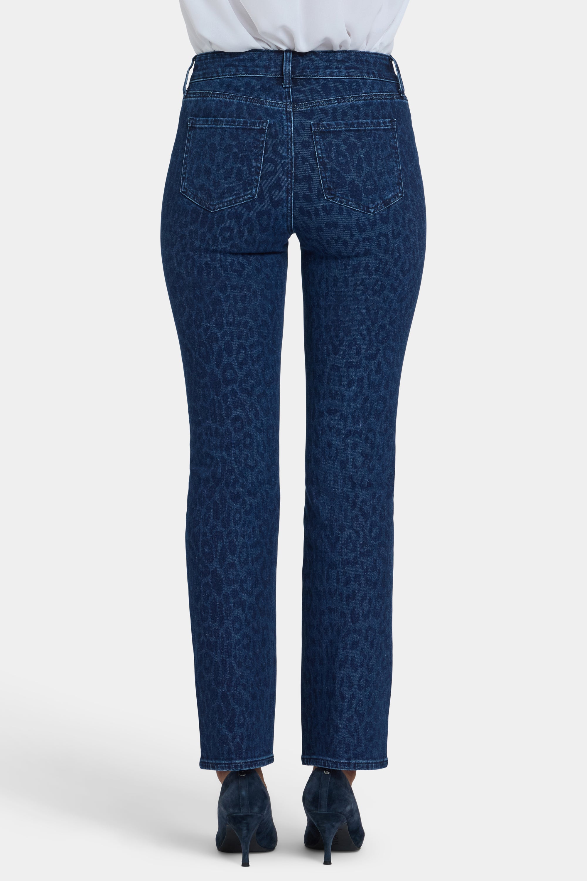 NYDJ Marilyn Straight Jeans With High Rise And 31
