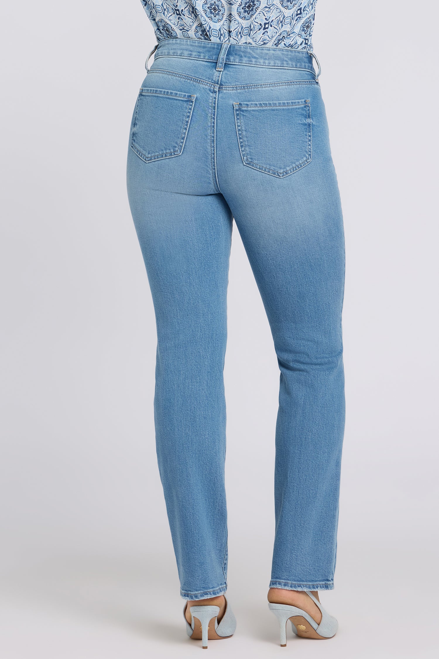NYDJ Marilyn Straight Jeans With High Rise And 31
