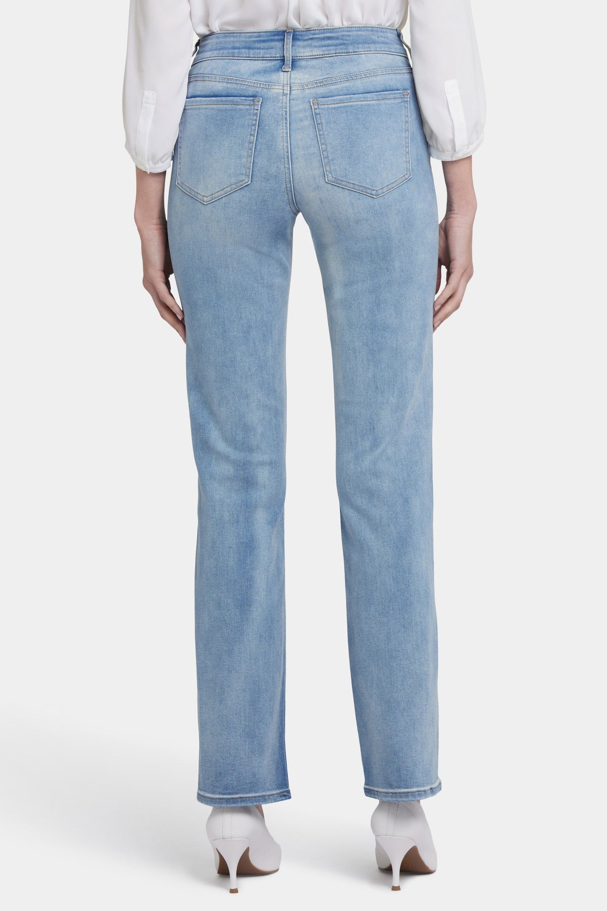 NYDJ Marilyn Straight Jeans  - Biscayne