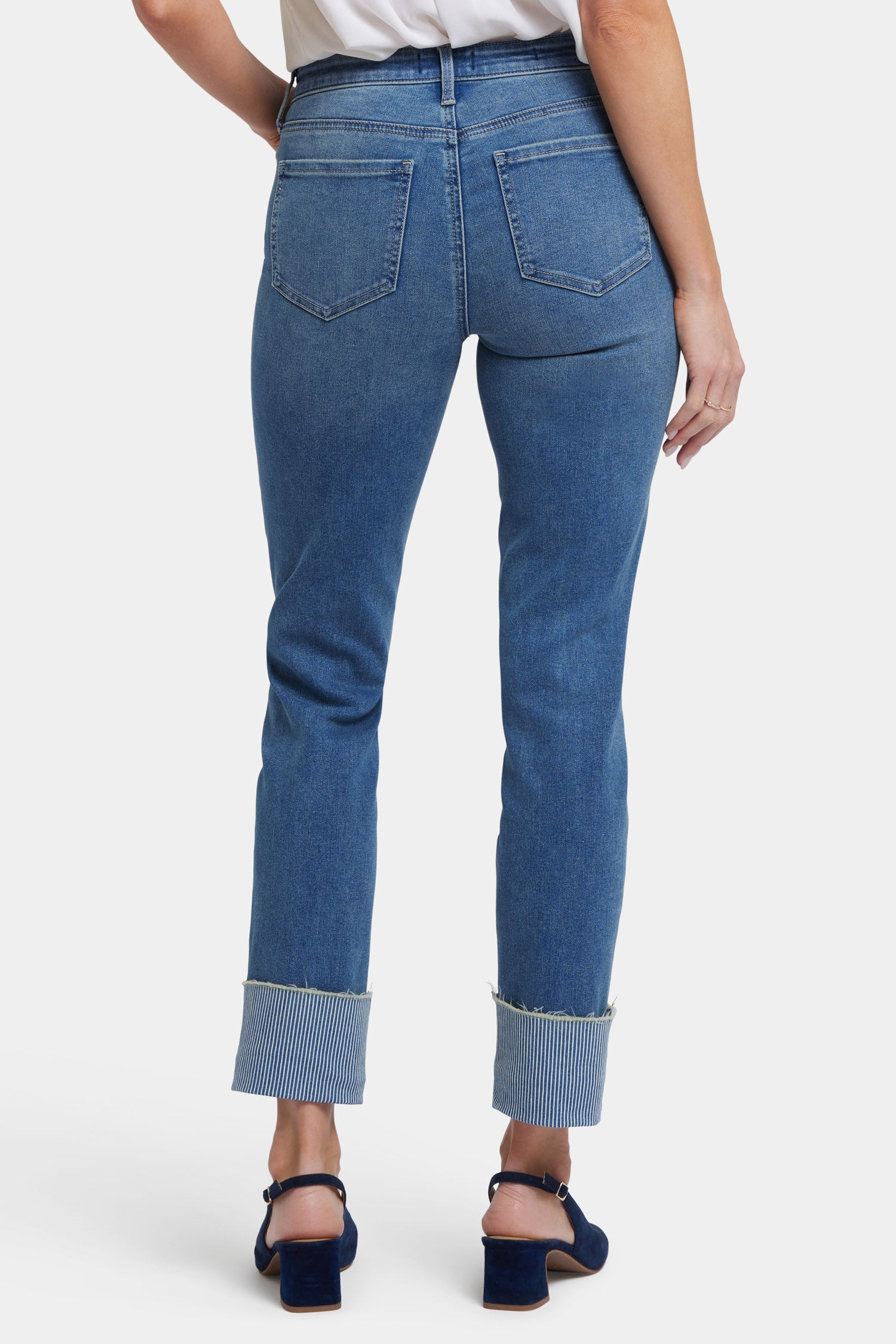 NYDJ Sheri Slim Ankle Jeans With 4