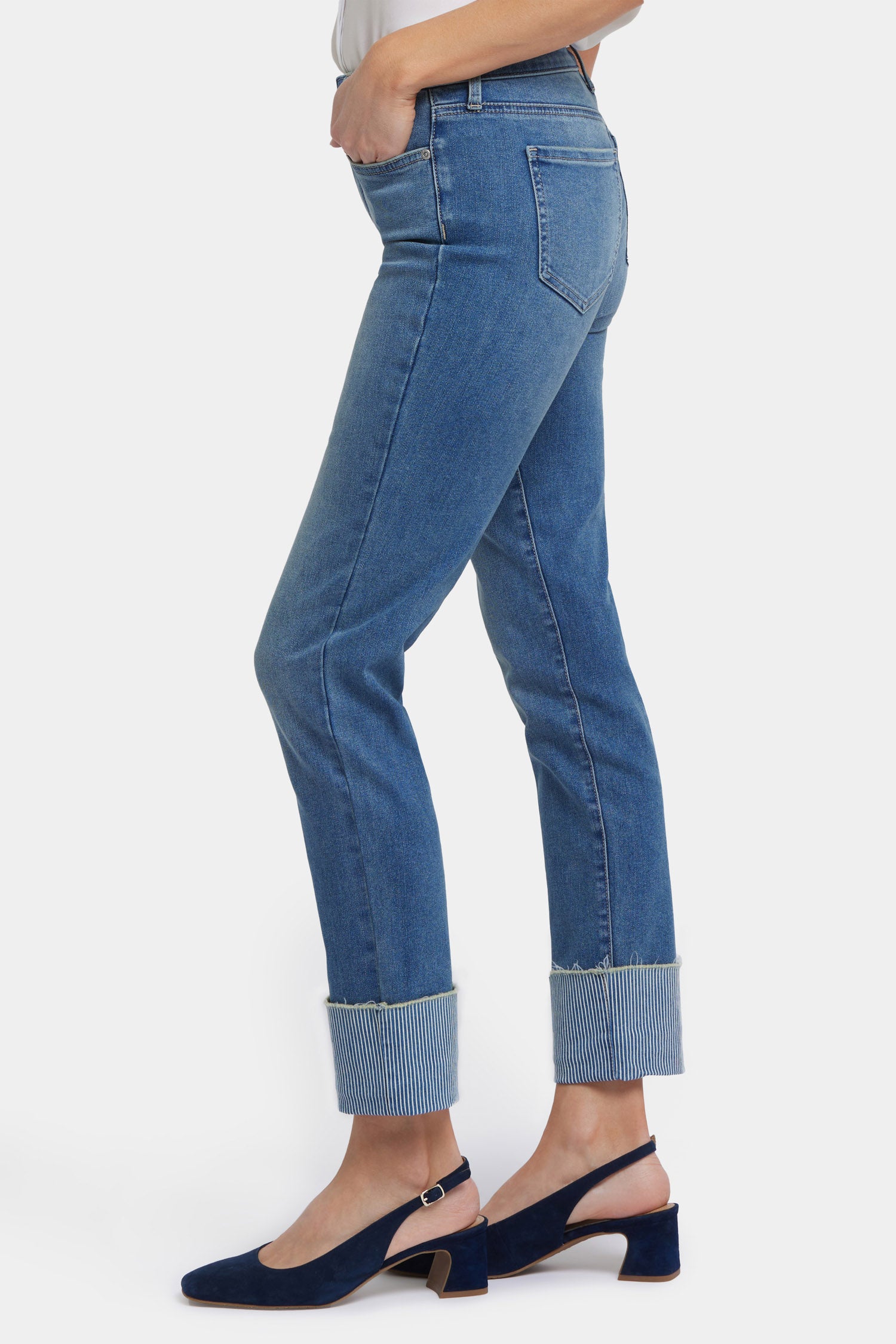 NYDJ Sheri Slim Ankle Jeans With 4