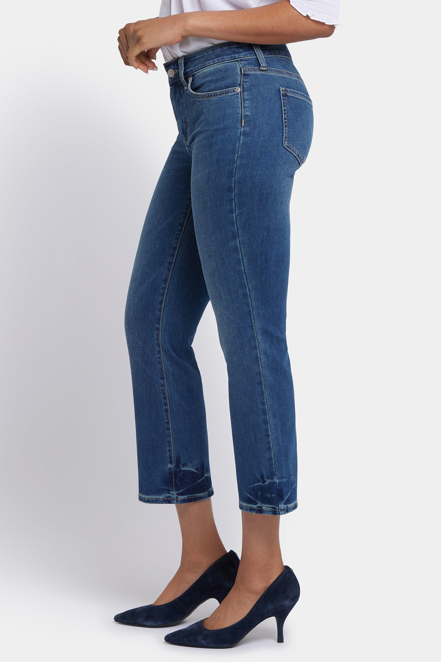 NYDJ Marilyn Straight Ankle Jeans  - Dali River