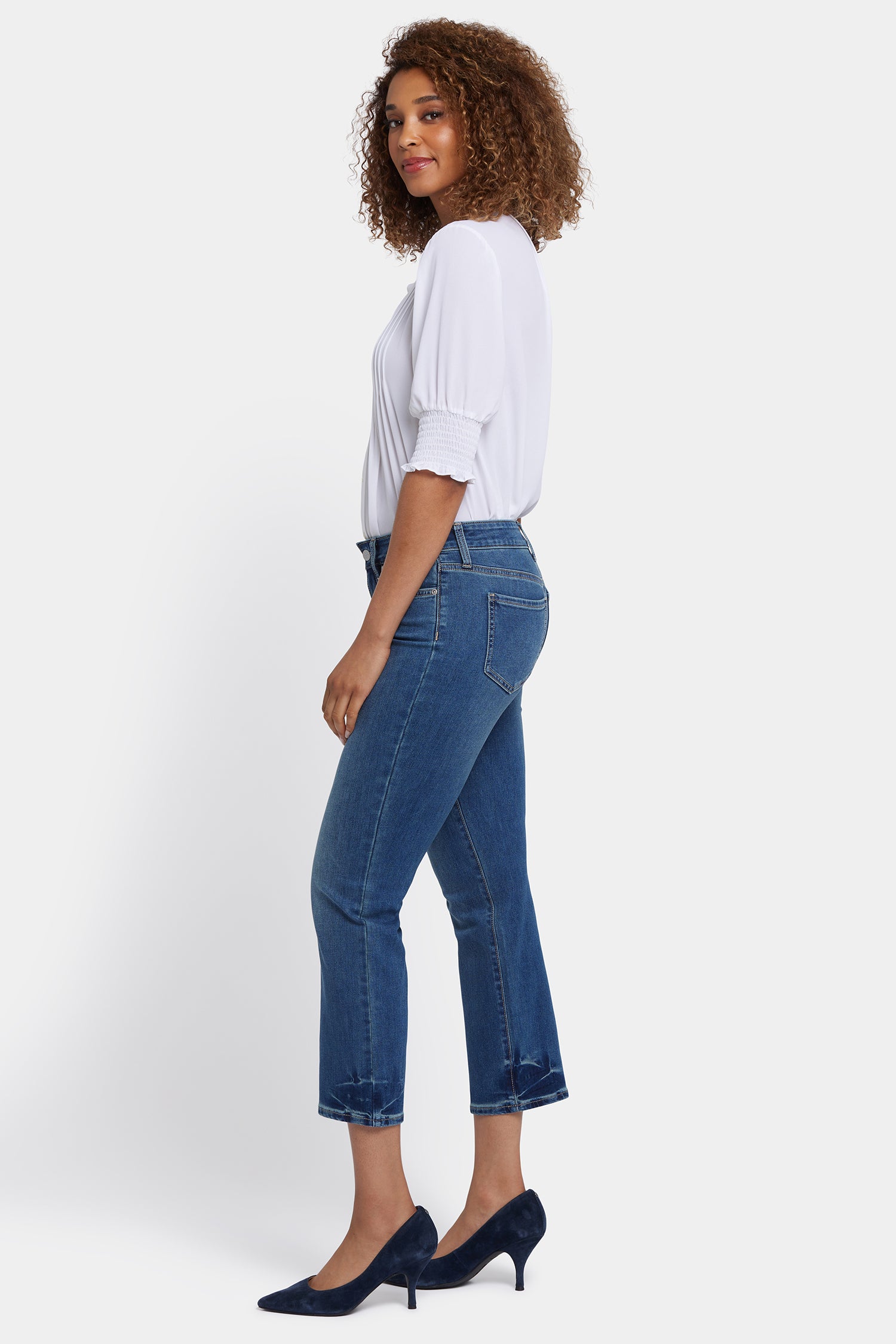 NYDJ Marilyn Straight Ankle Jeans  - Dali River