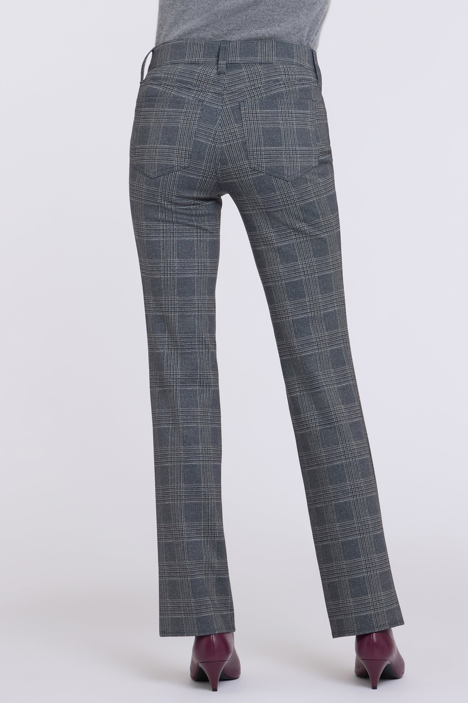 NYDJ Marilyn Straight Pants Sculpt-Her™ Collection - Phoebe Plaid
