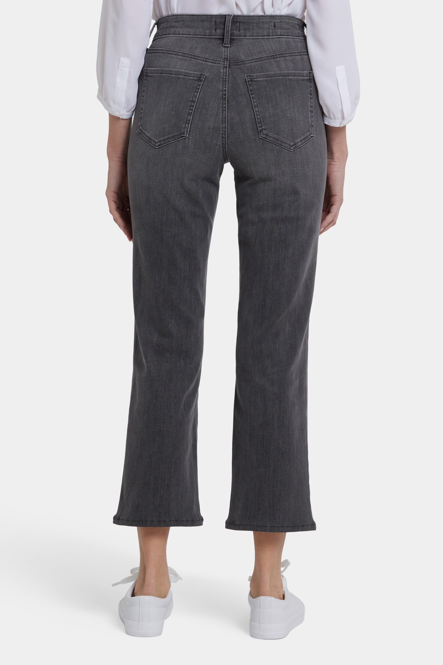 NYDJ Marilyn Straight Ankle Jeans With High Rise - Chateau Shadow