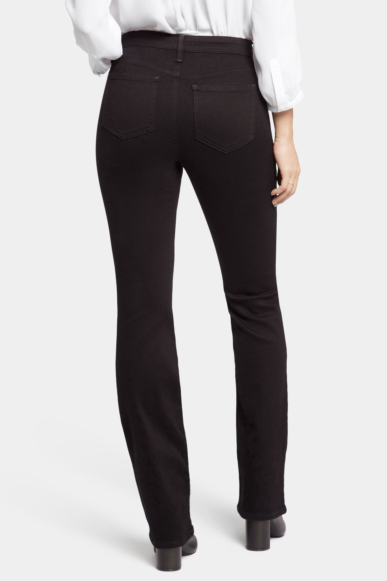 NYDJ Barbara Bootcut Jeans In High Stretch Denim - Black