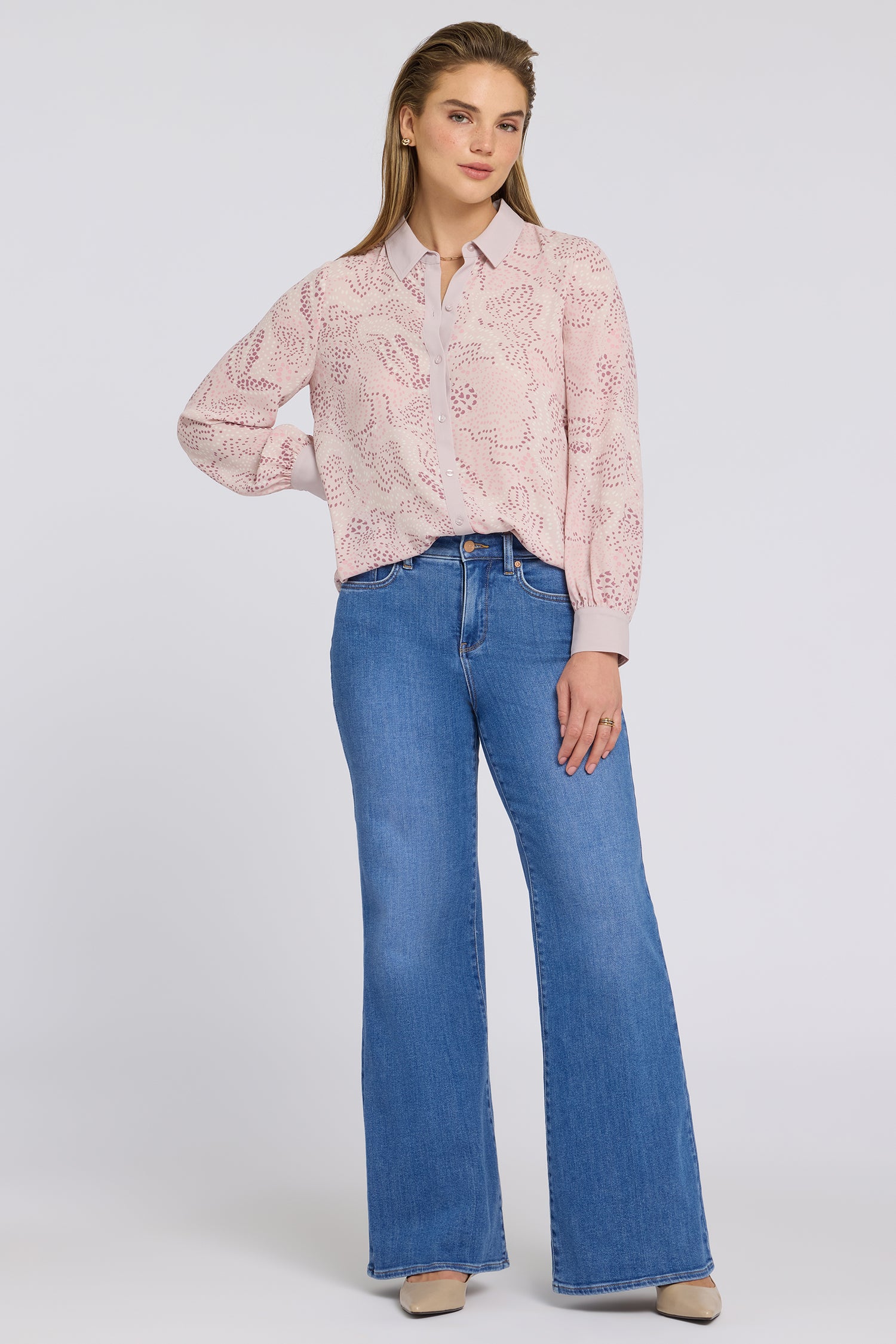 NYDJ Mia Palazzo Jeans In Tall With High Rise And 35