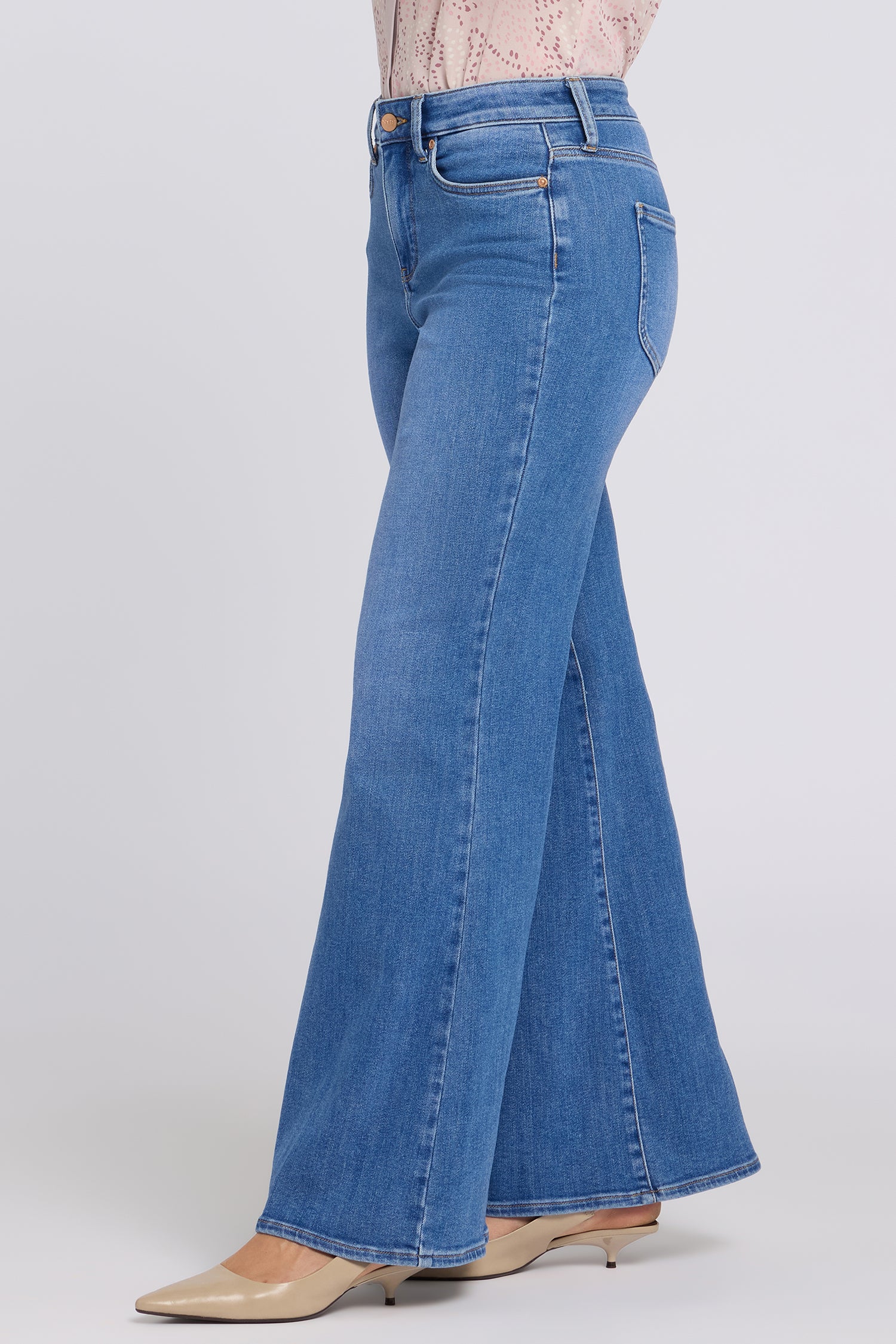 NYDJ Mia Palazzo Jeans In Tall With High Rise And 35