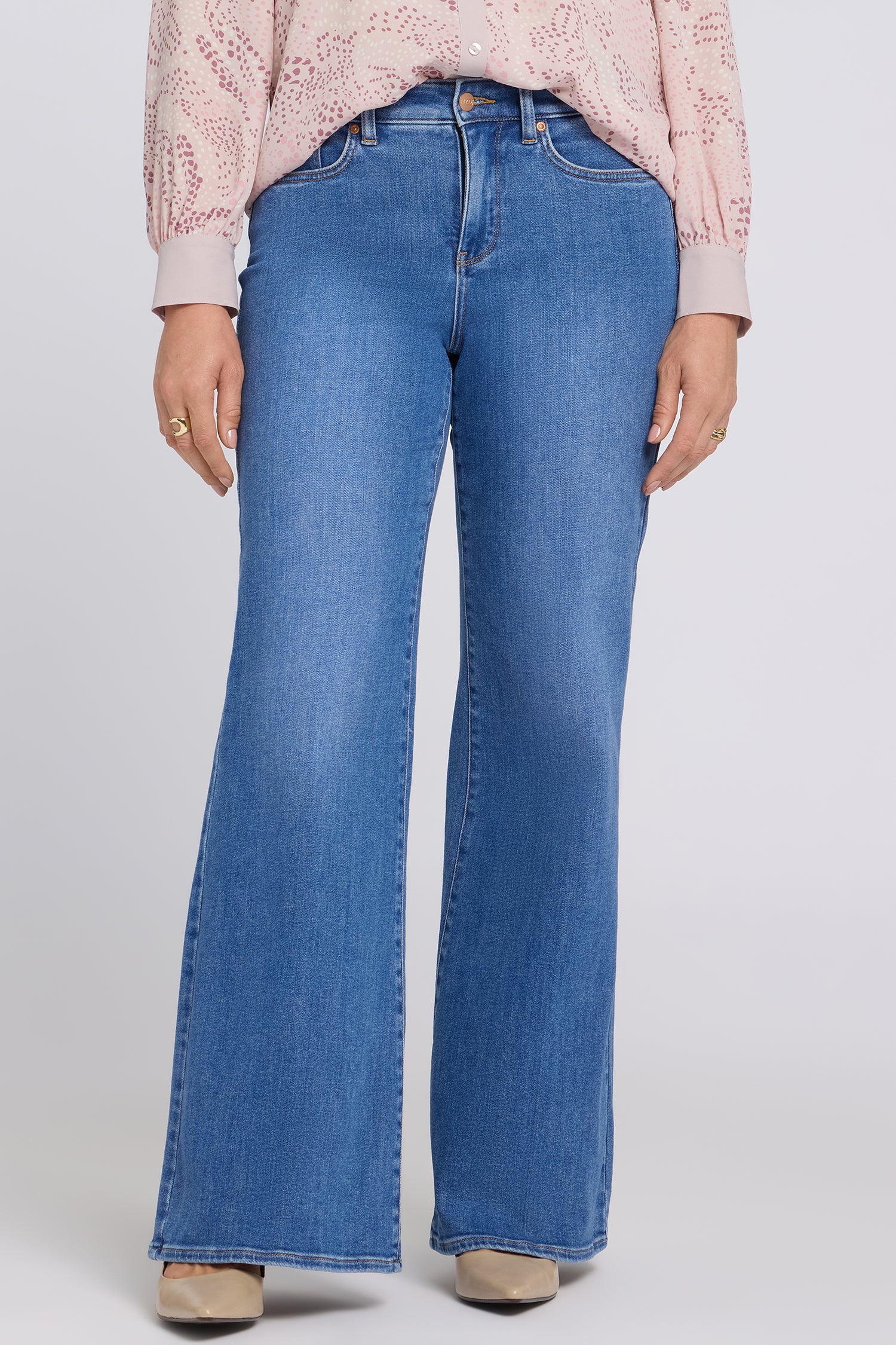 NYDJ Mia Palazzo Jeans In Tall With High Rise And 35