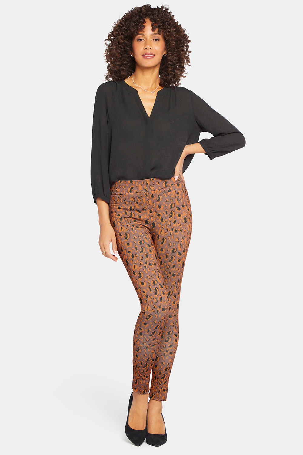 NYDJ Modern Legging Pants Sculpt-Her™ Collection - Caramel Cat