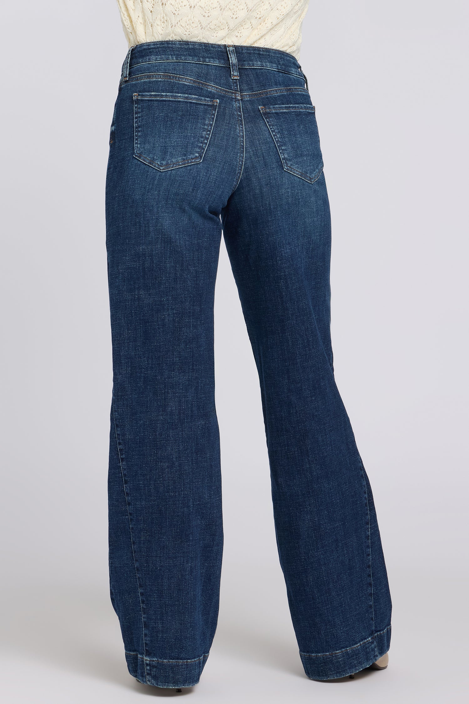 NYDJ Teresa Wide Leg Jeans With Side Godets - Sunset Villa