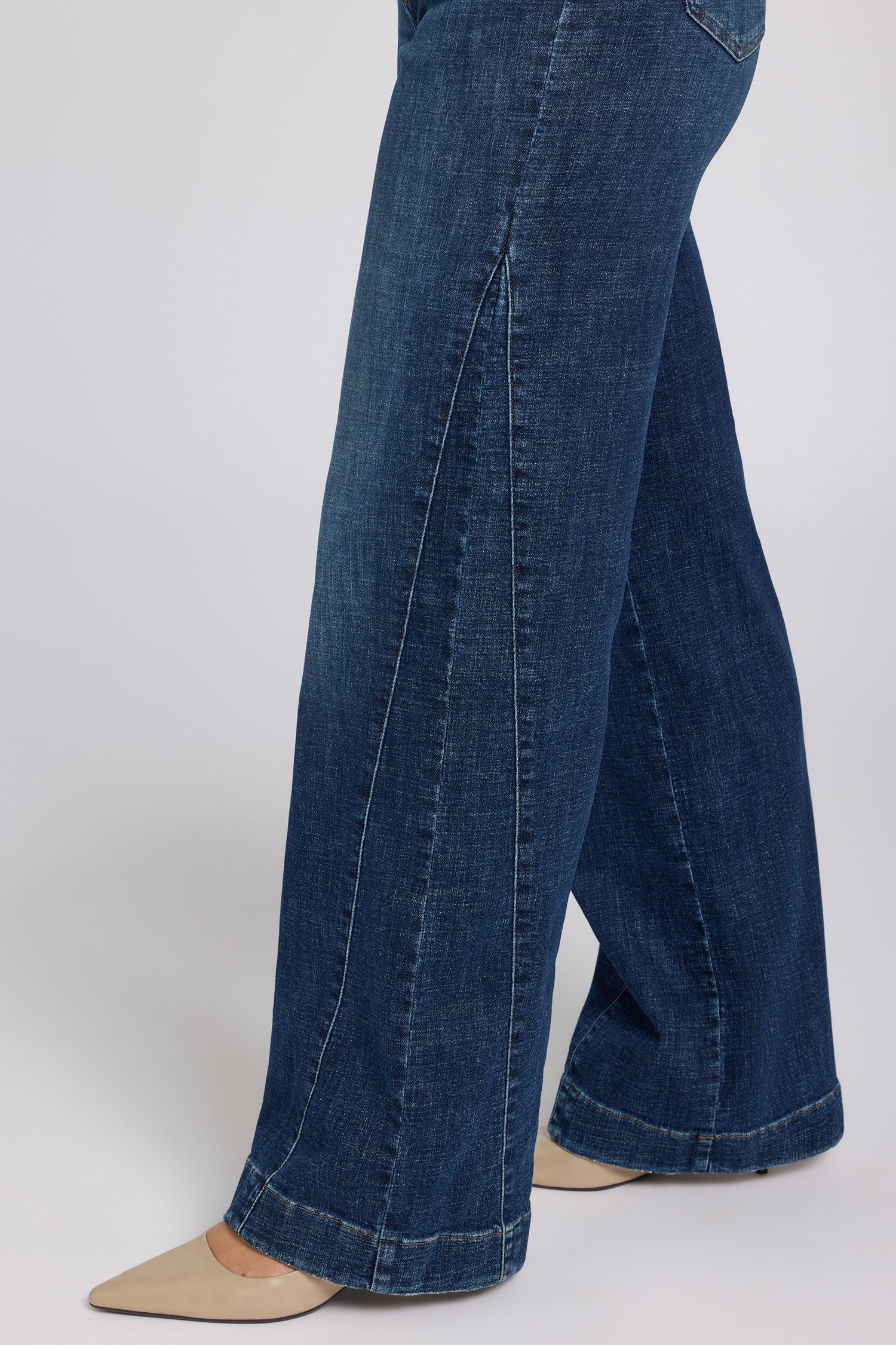 NYDJ Teresa Wide Leg Jeans With Side Godets - Sunset Villa