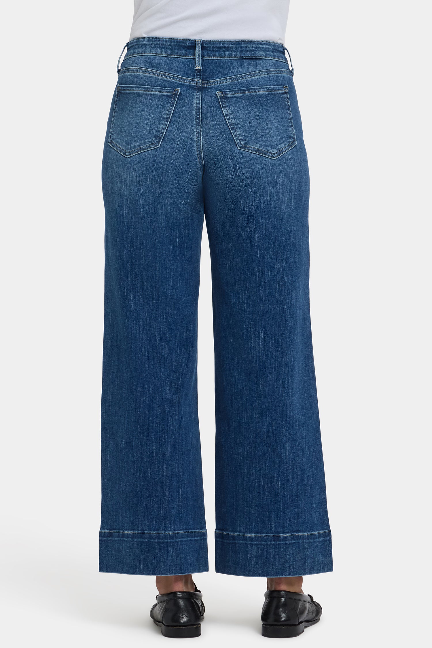 NYDJ Teresa Wide Leg Ankle Jeans With 3