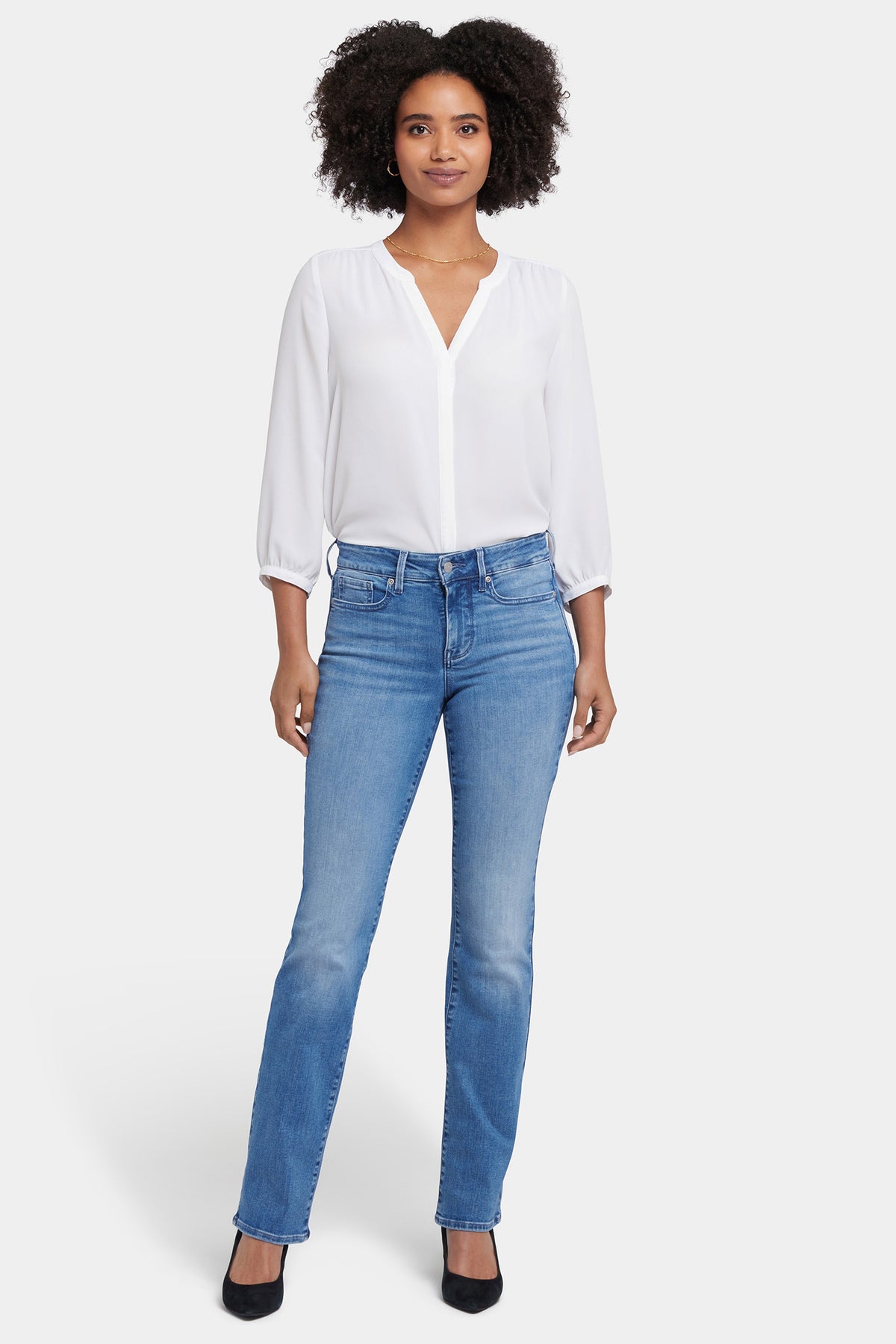NYDJ Marilyn Straight Jeans  - Stunning