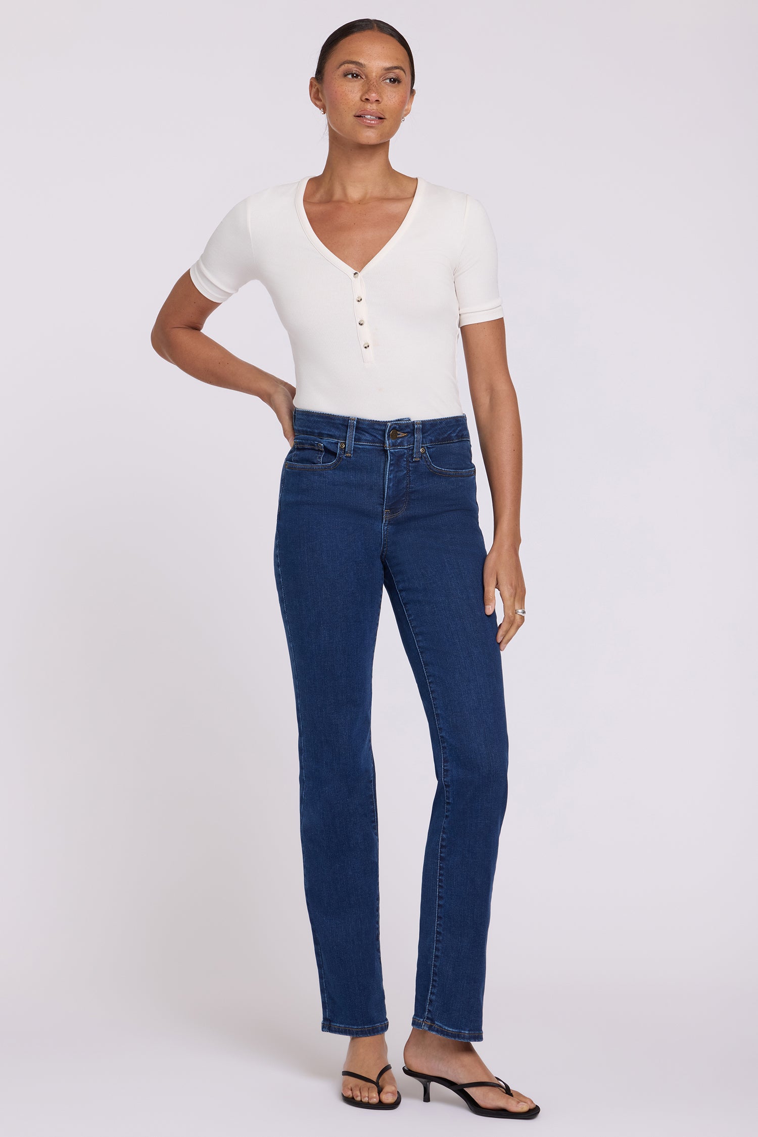 NYDJ Marilyn Straight Jeans  - Quinn