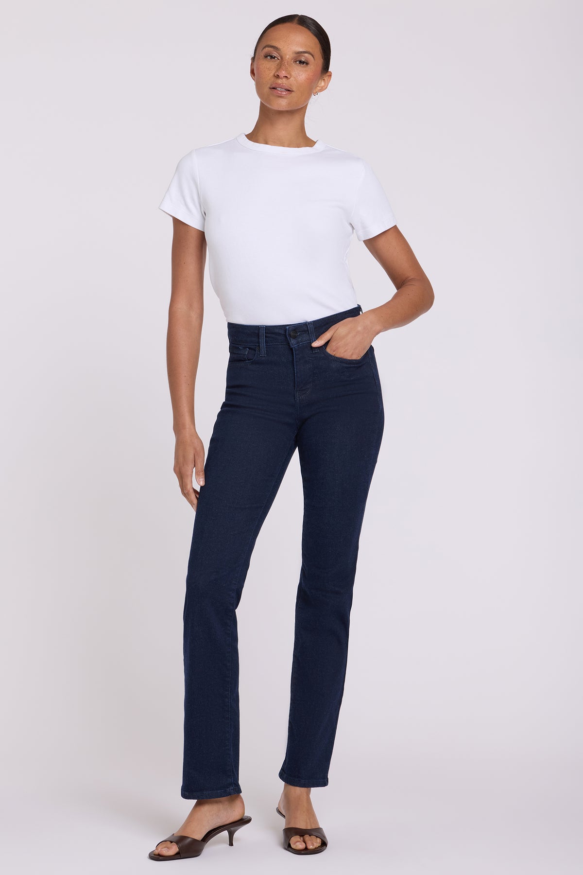Marilyn Straight Jeans - Rinse