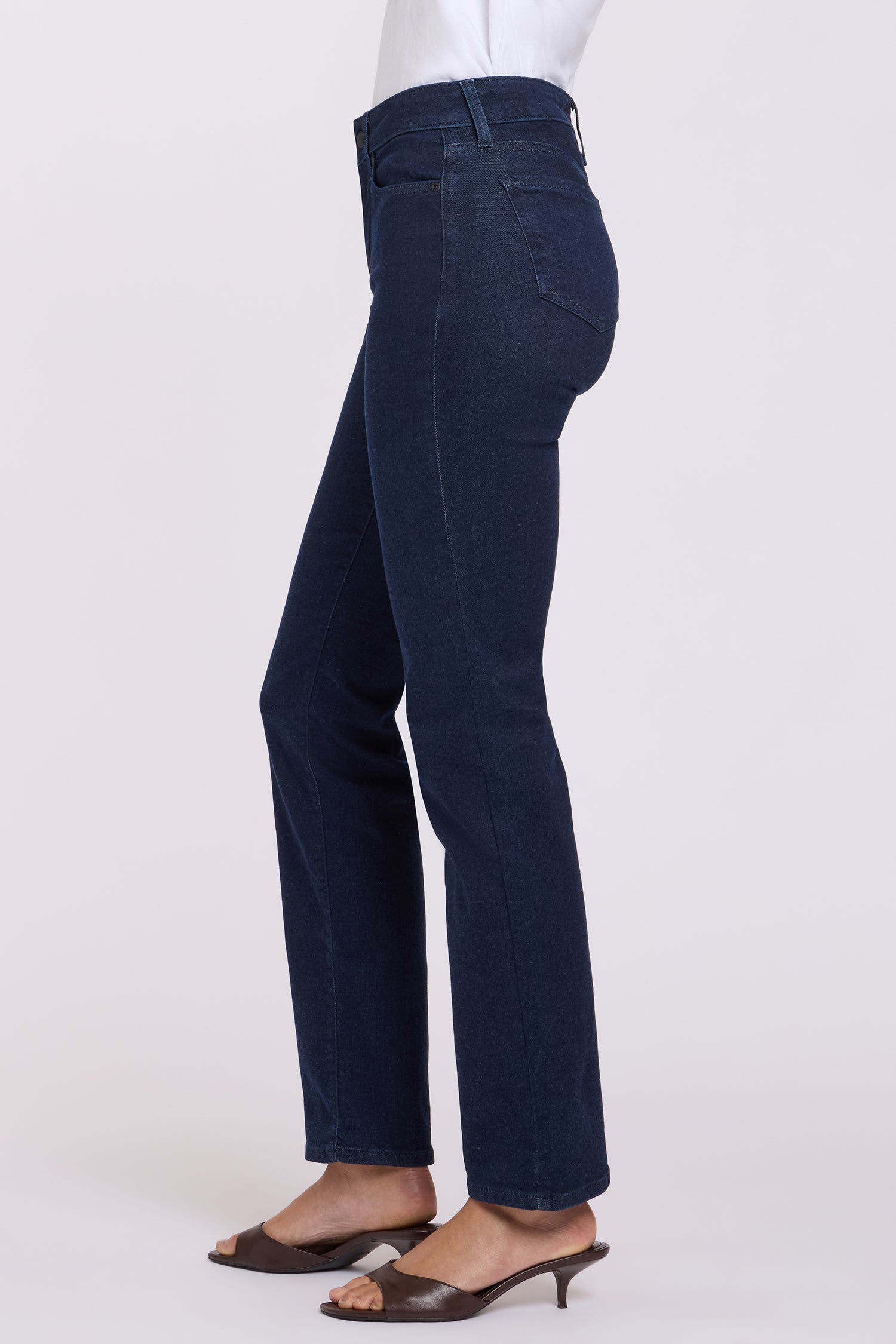NYDJ Marilyn Straight Jeans  - Rinse