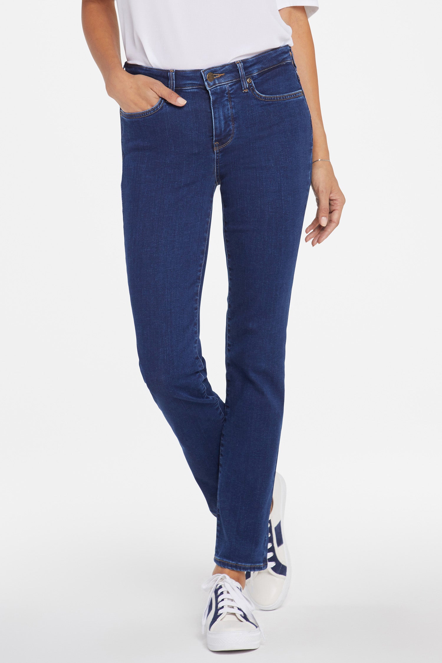 NYDJ Sheri Slim Jeans In Long Inseam  - Quinn