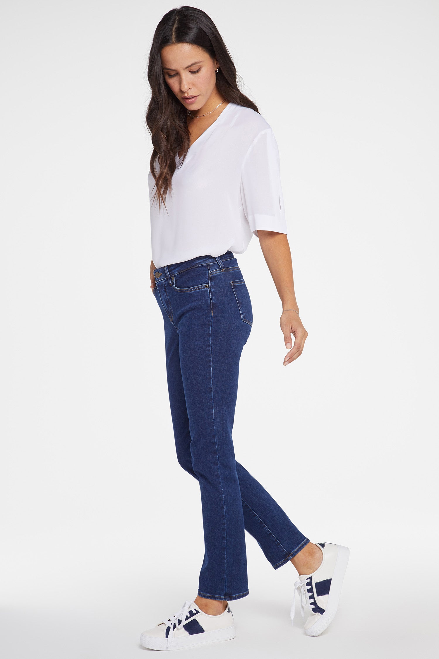 NYDJ Sheri Slim Jeans In Long Inseam  - Quinn