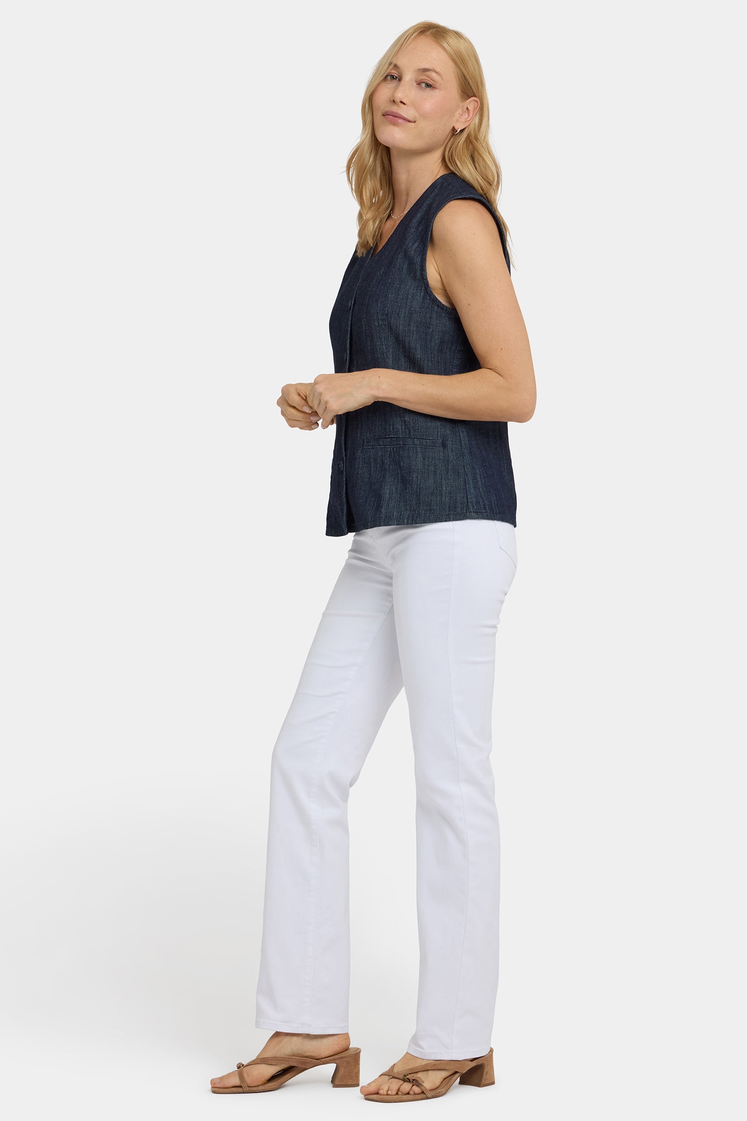 NYDJ Denim Vest  - Dark Indigo