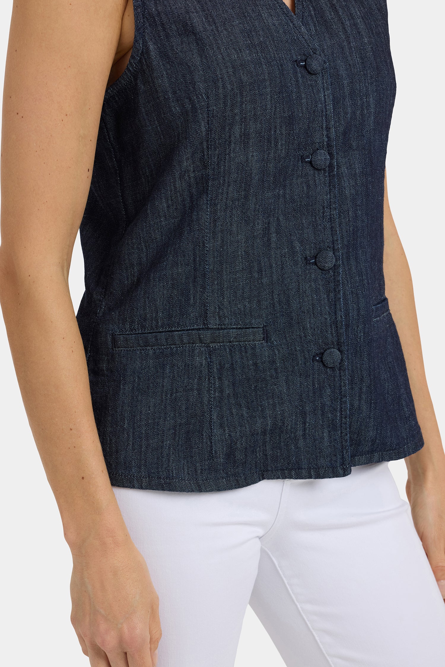 NYDJ Denim Vest  - Dark Indigo