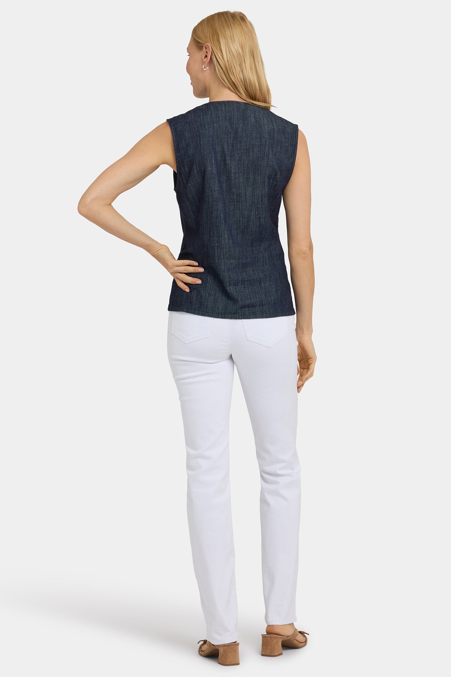 NYDJ Denim Vest  - Dark Indigo