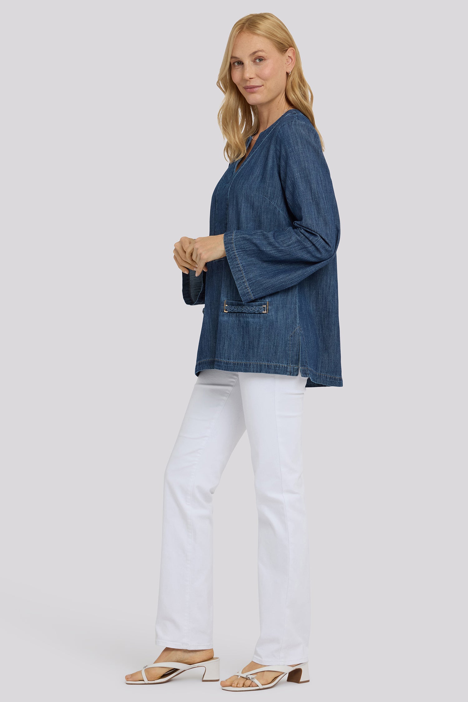 NYDJ Denim Tunic  - Medium Indigo