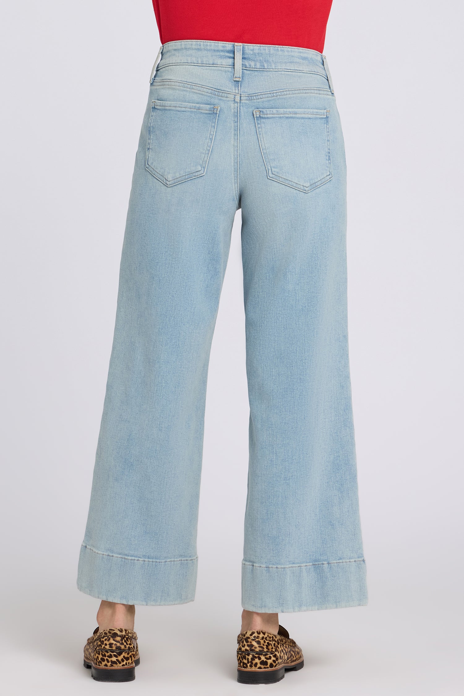 NYDJ Teresa Wide Leg Ankle Jeans In Re-New™ Denim With 3