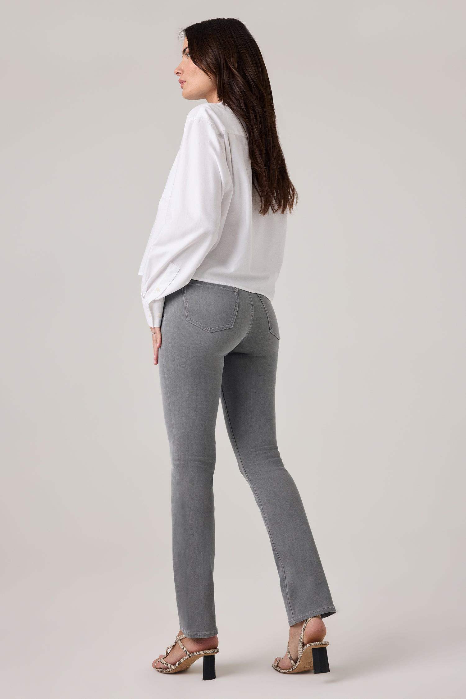 NYDJ Waist-Match™ Marilyn Straight Jeans  - Stone Fade