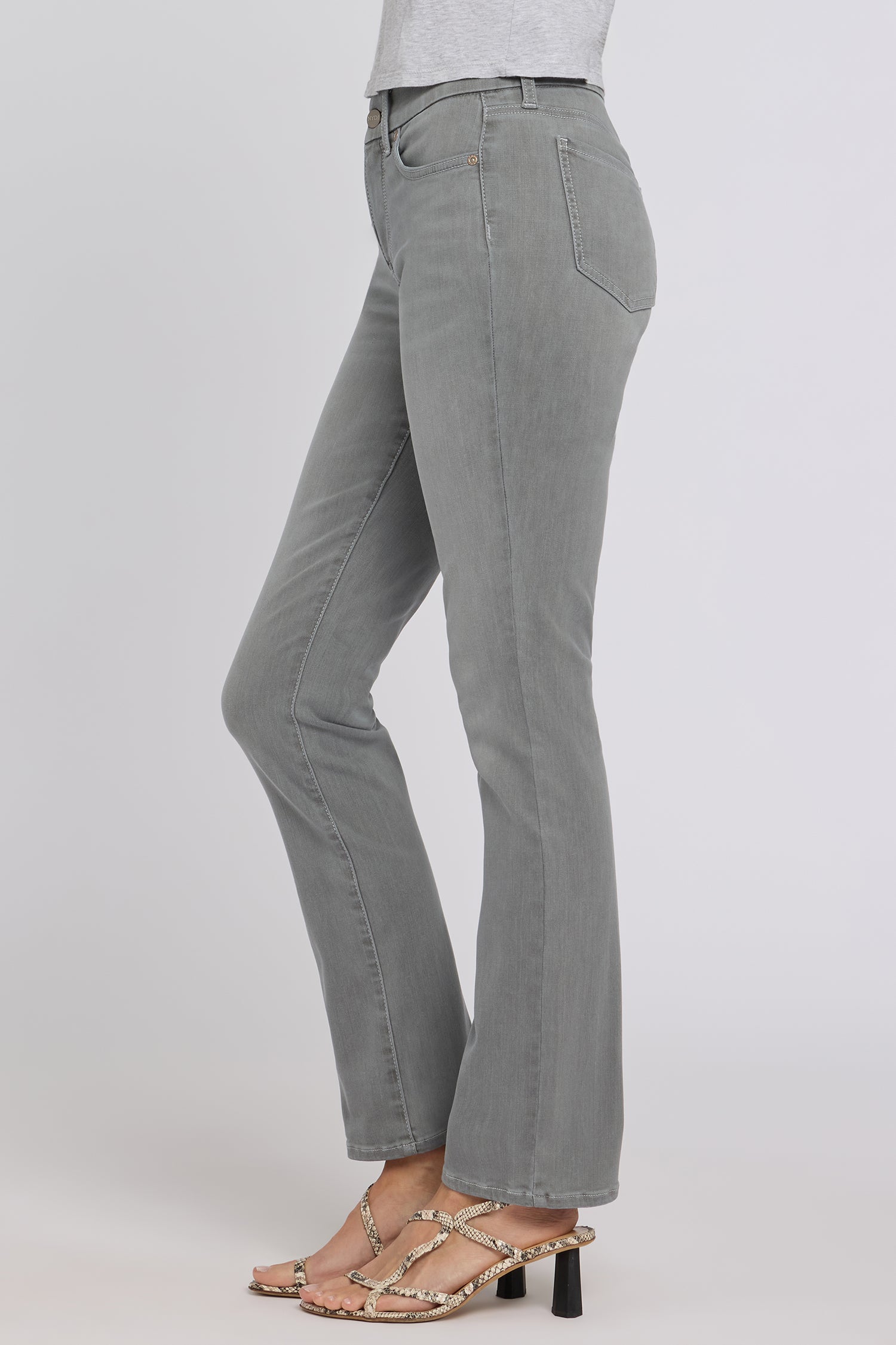 NYDJ Waist-Match™ Marilyn Straight Jeans  - Stone Fade